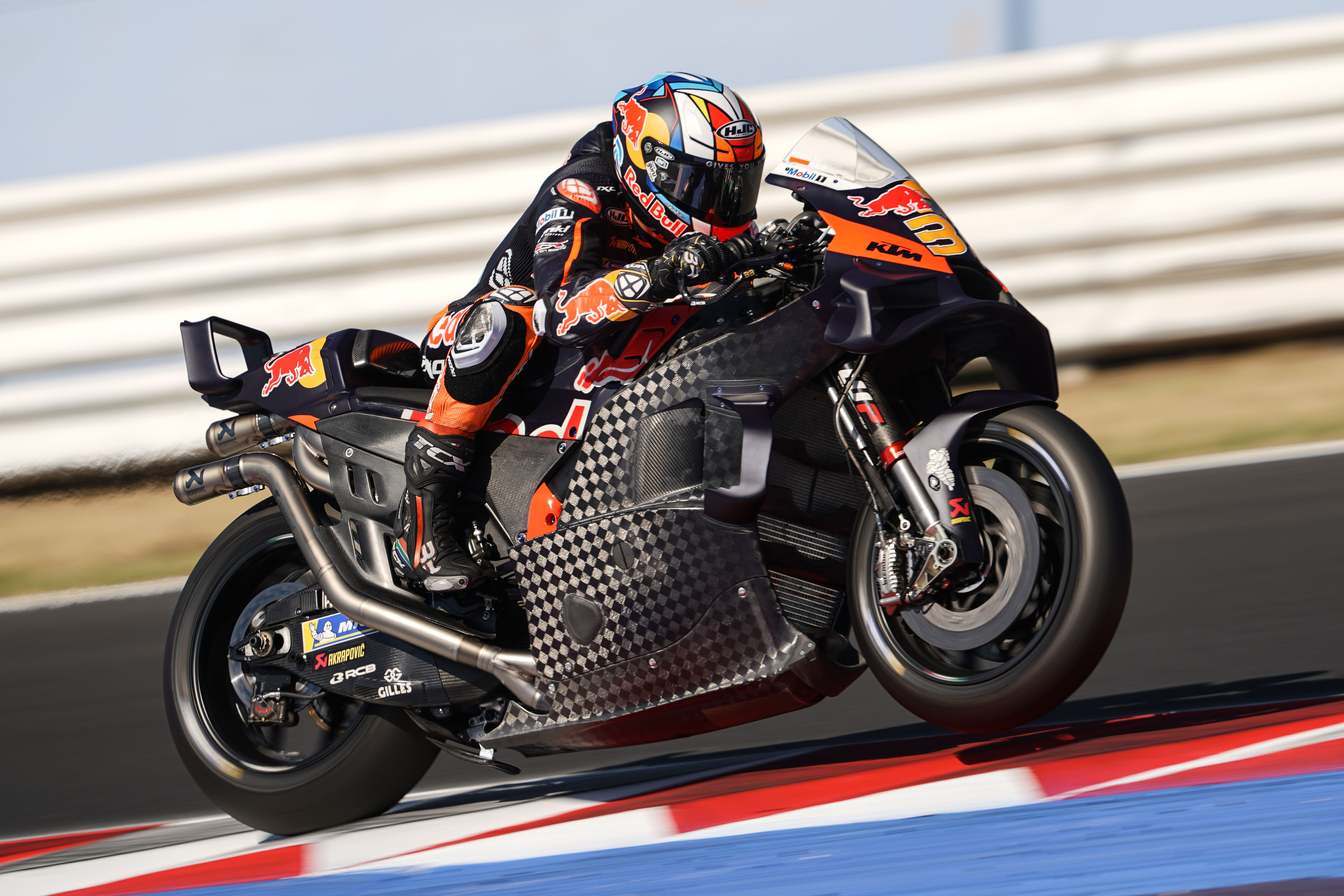 Brad Binder KTM MotoGP Misano test