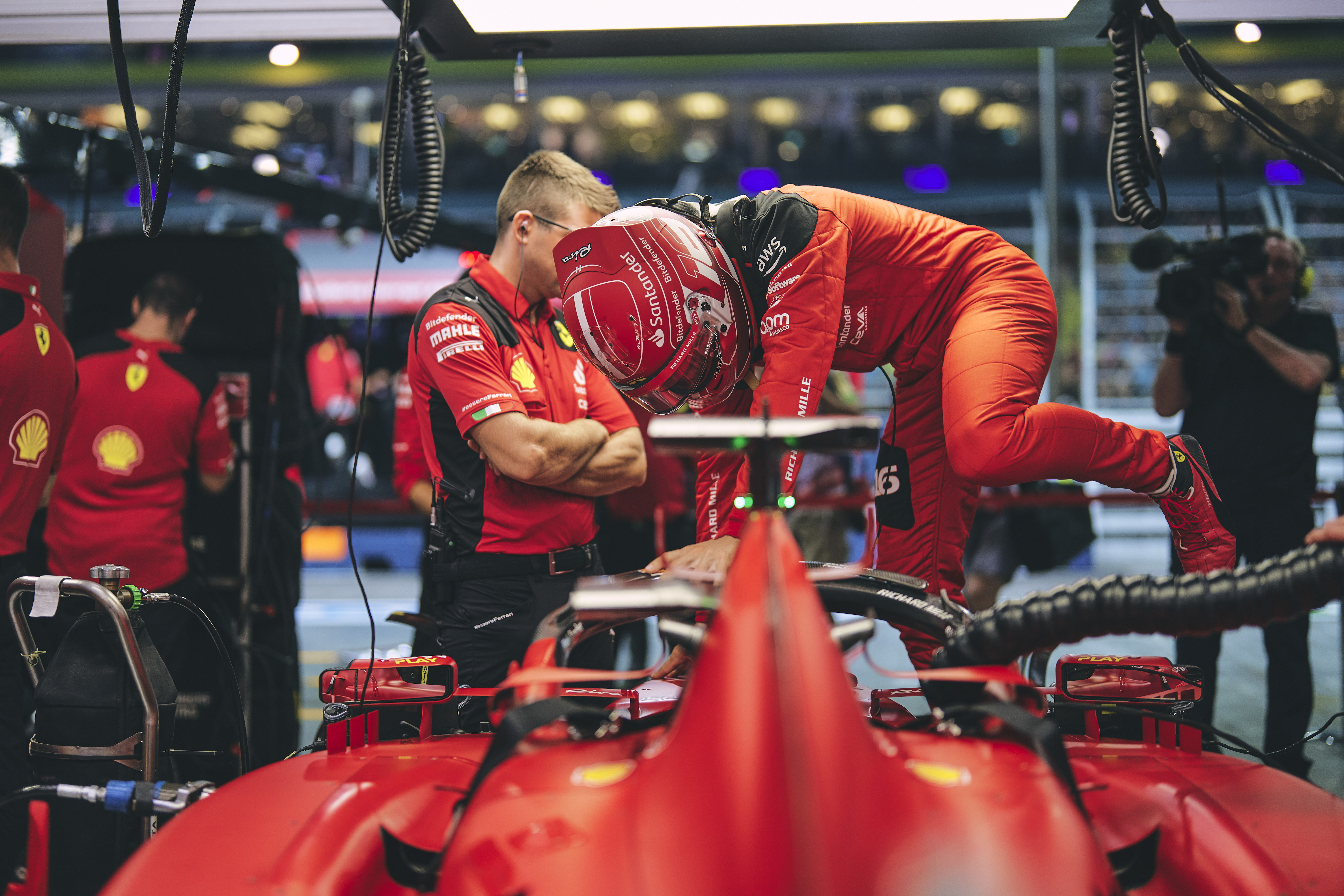 Ferrari F1 Gp Singapore 2023