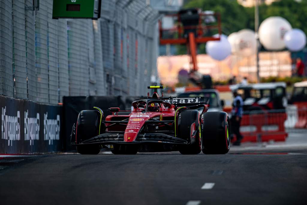 Red Bull’s Singapore struggles continue, Ferrari sweeps practice