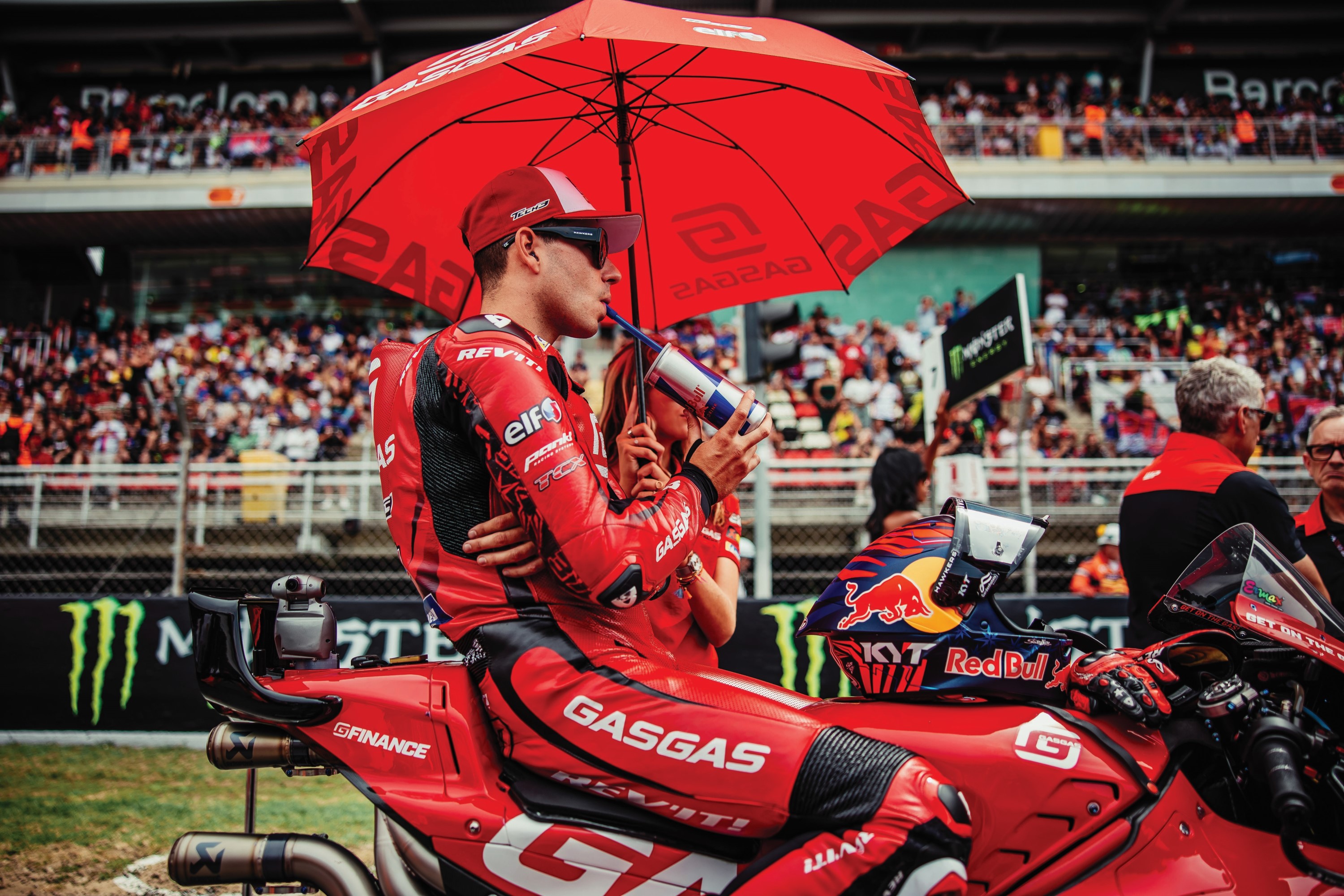 MotoGP Catalunya results, Grand Prix - Red flag and his