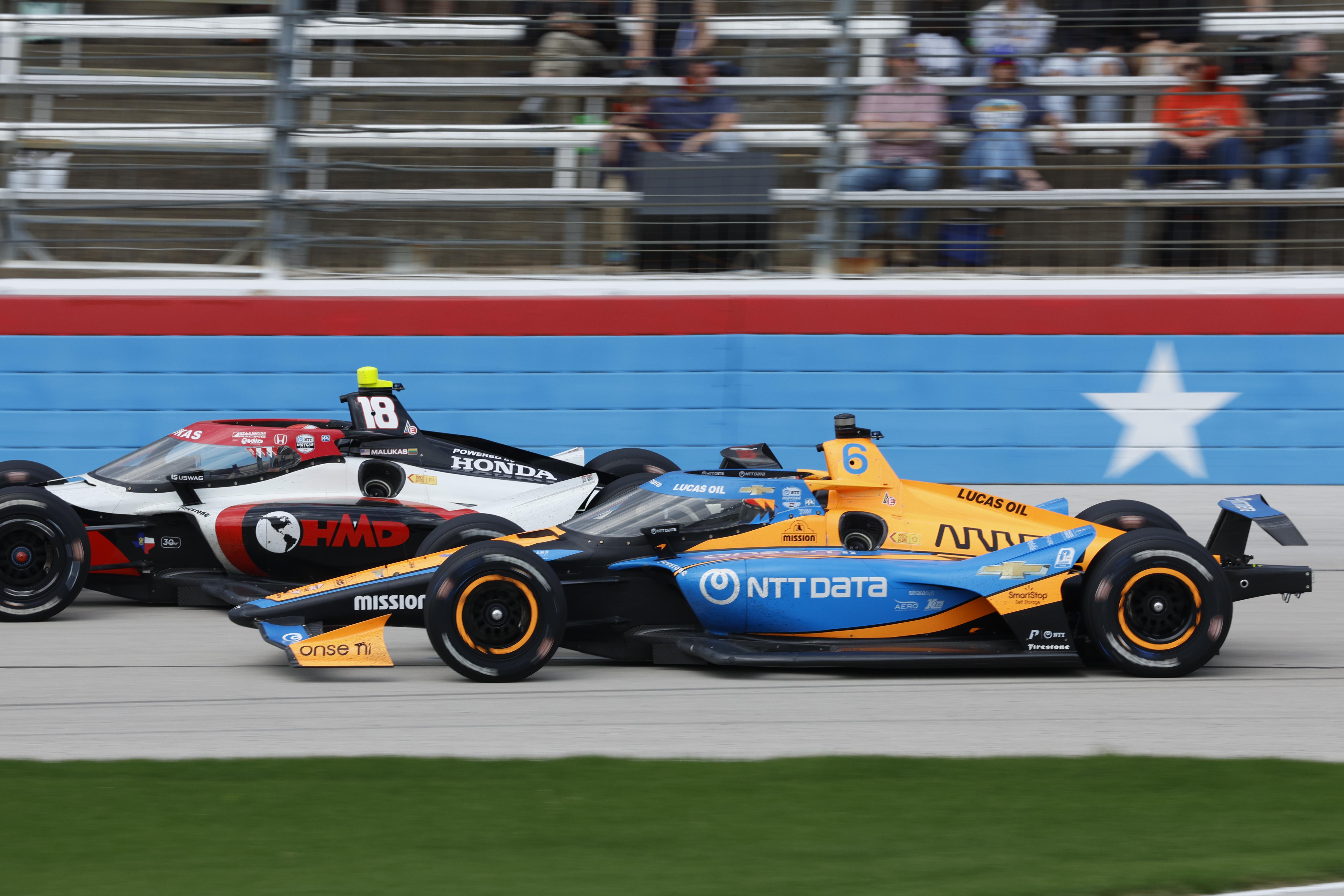 David Malukas And Felix Rosenqvist Ppg 375 At Texas Motor Speedway By Chris Jones Large Image Without Watermark M81231