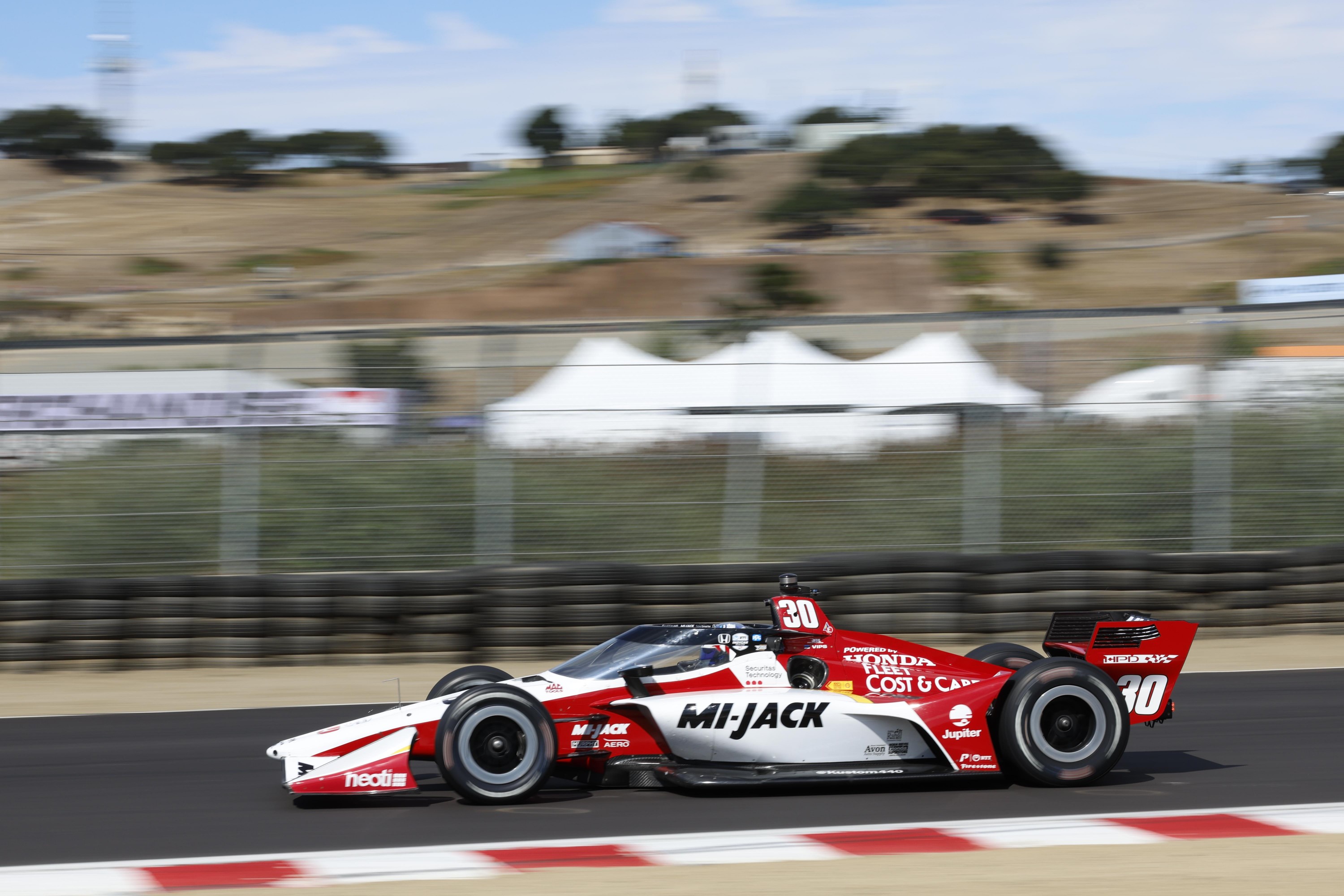 Jack Harvey Rahal Letterman Lanigan IndyCar Laguna Seca