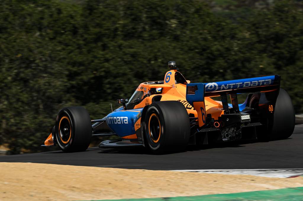 Departing Rosenqvist takes pole for final McLaren IndyCar start