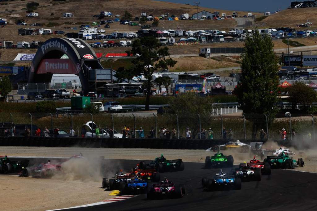 Winners and losers from IndyCar’s Laguna Seca mayhem