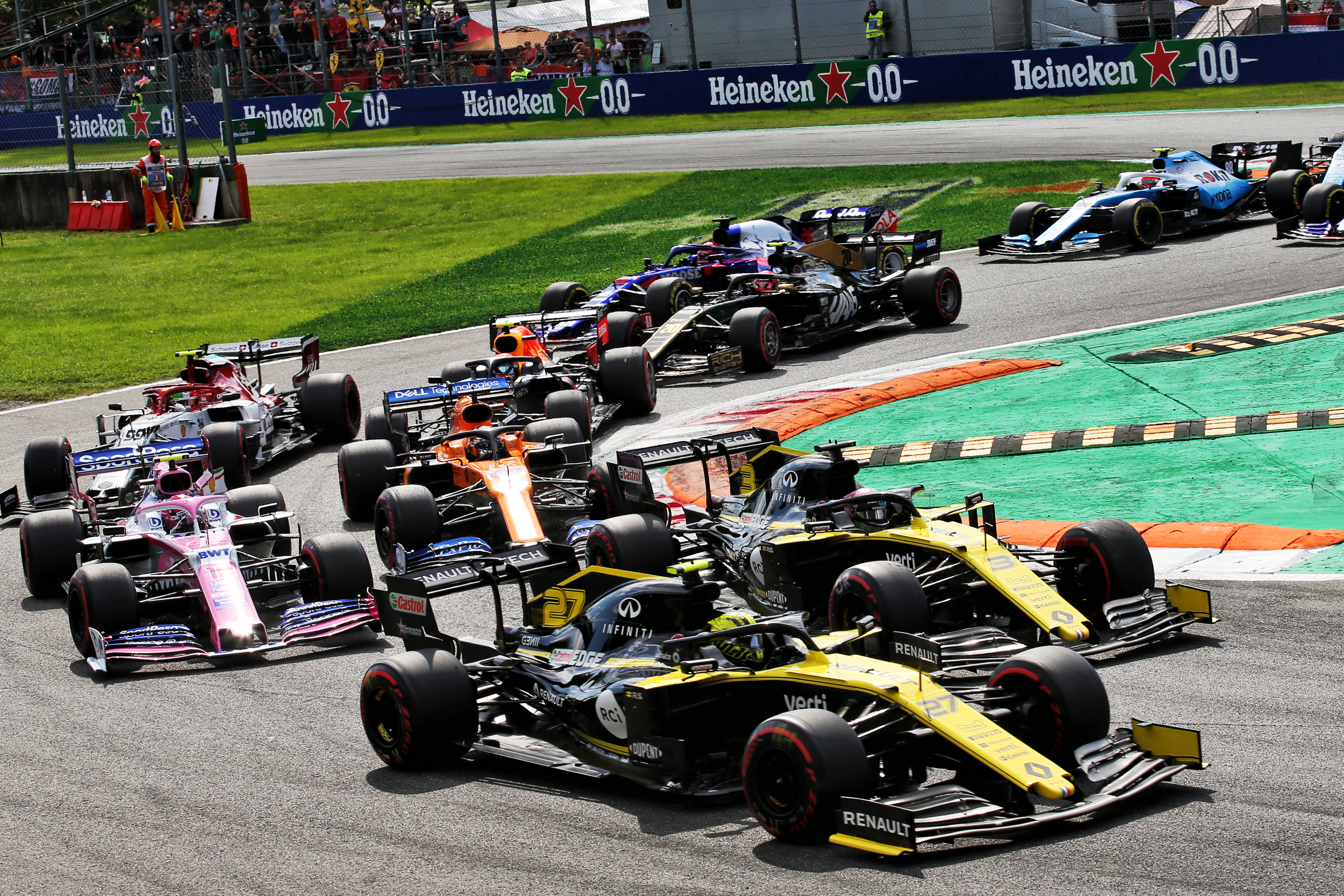 Motor Racing Formula One World Championship Italian Grand Prix Race Day Monza, Italy