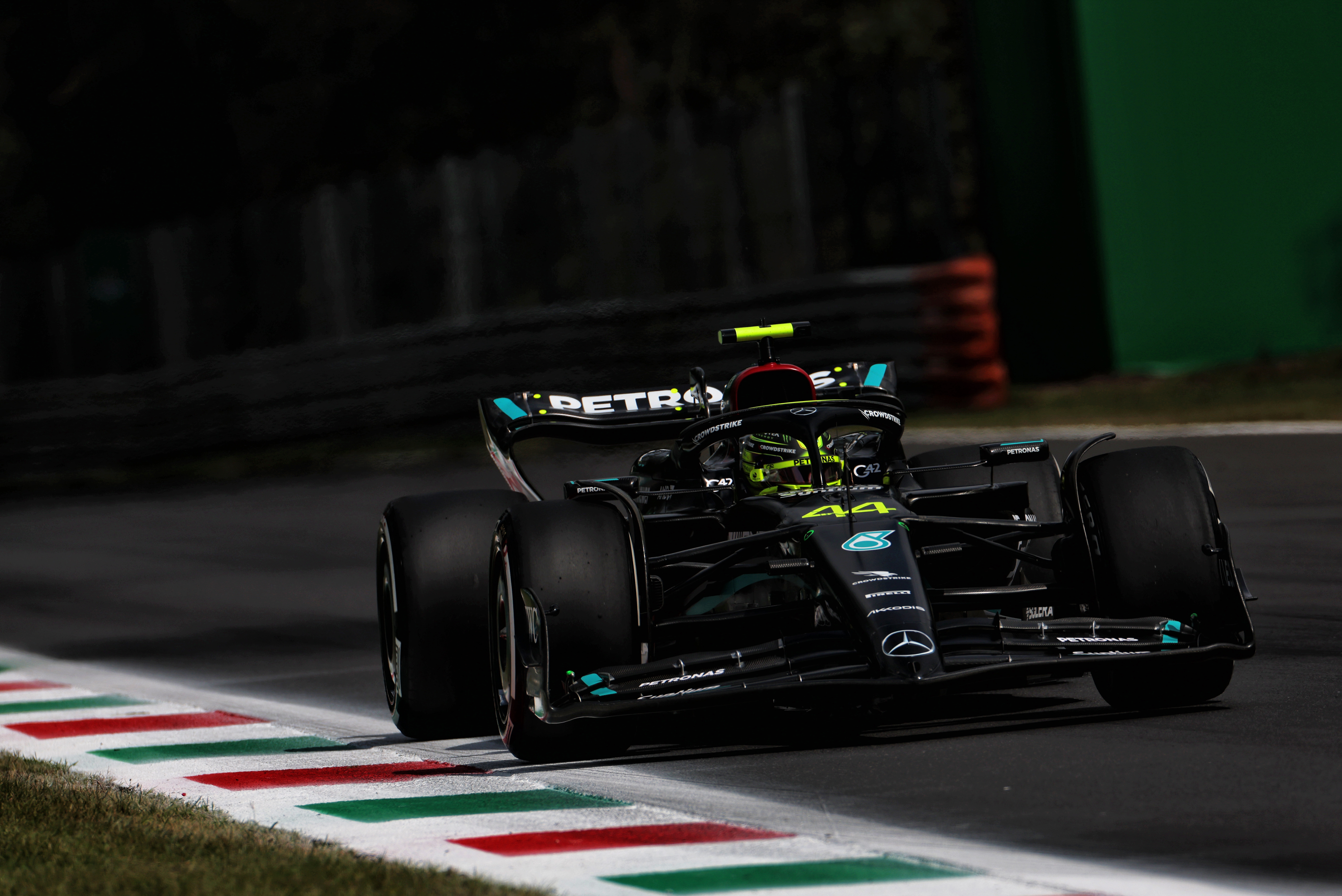 Motor Racing Formula One World Championship Italian Grand Prix Practice Day Monza, Italy