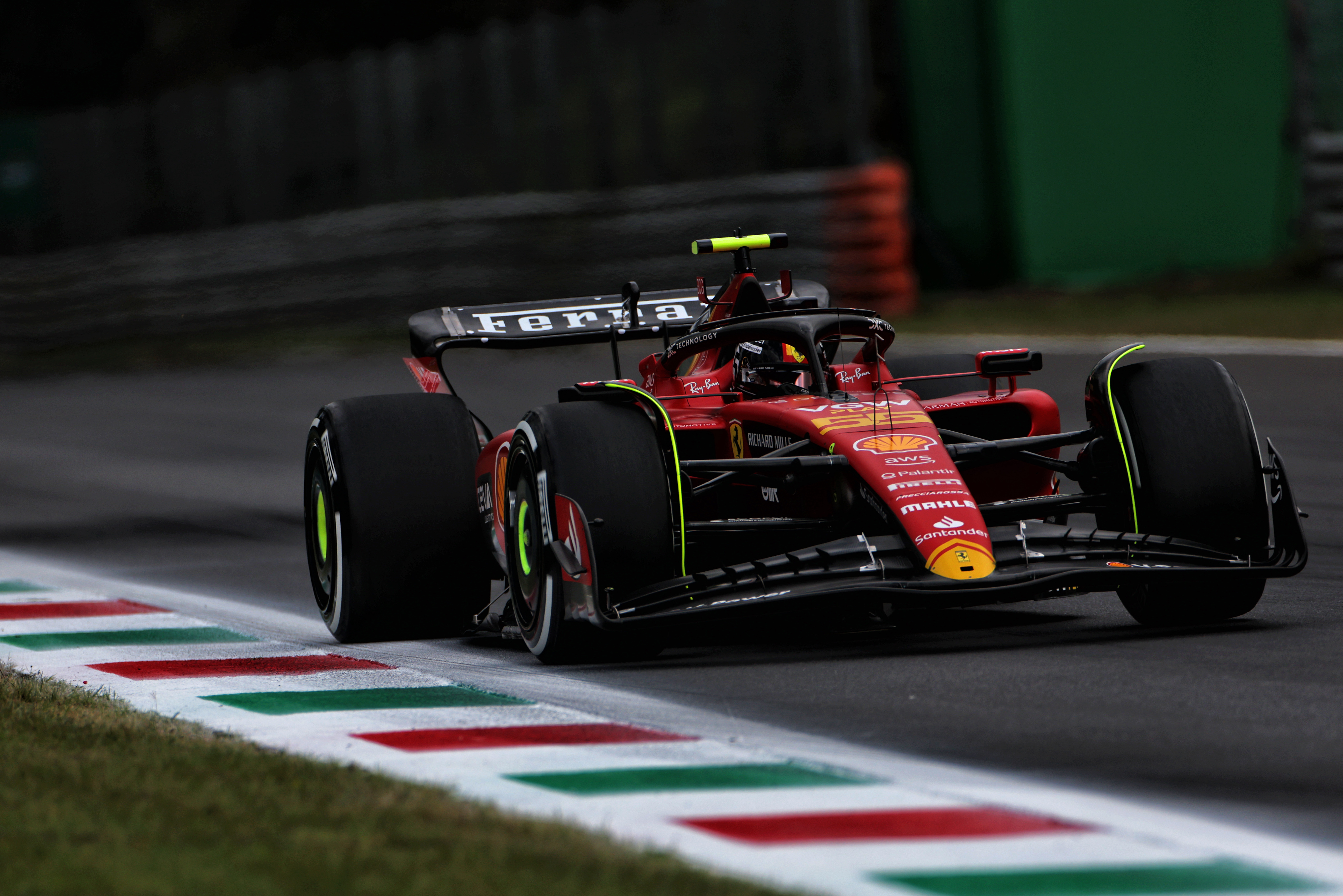 Motor Racing Formula One World Championship Italian Grand Prix Practice Day Monza, Italy