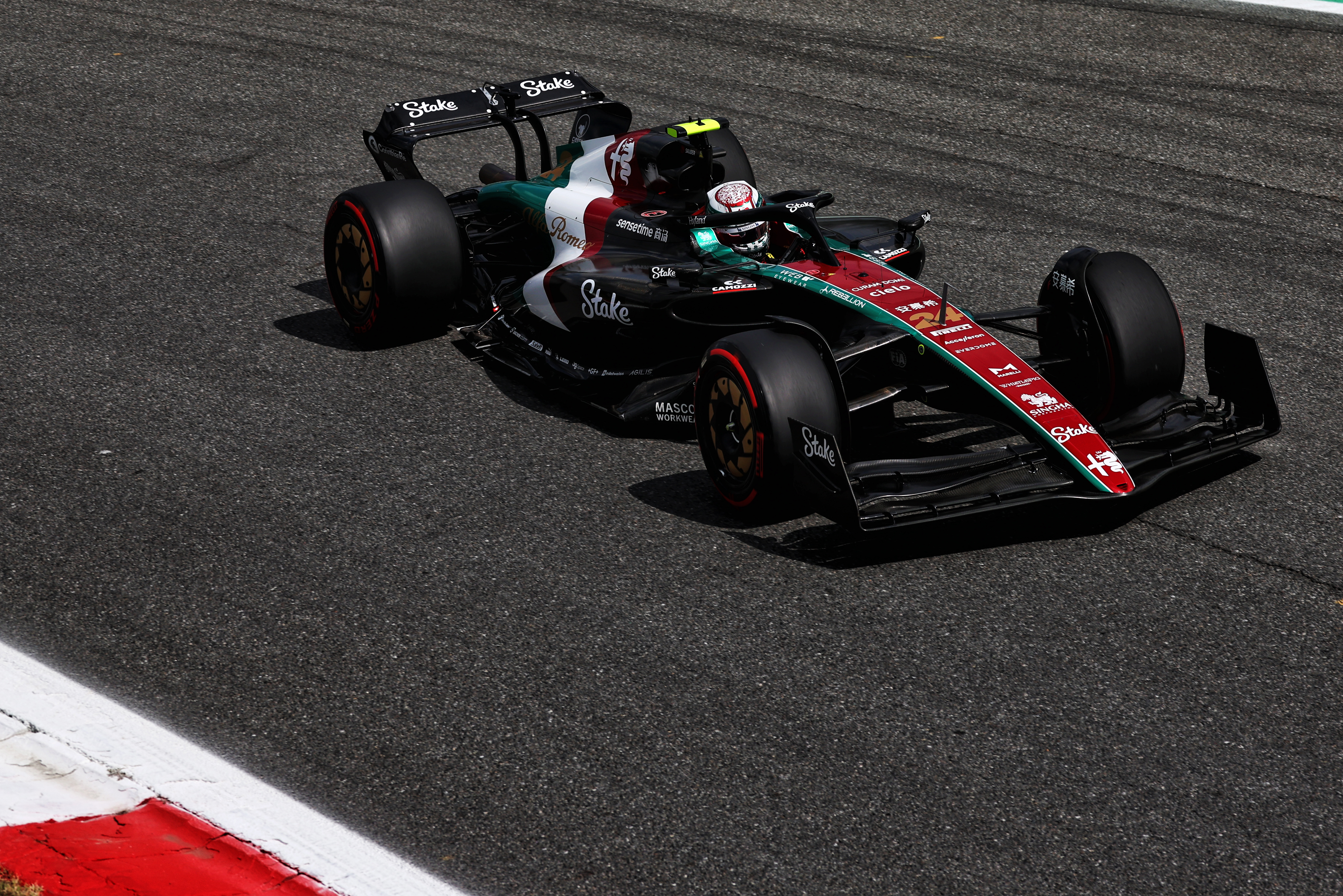 Motor Racing Formula One World Championship Italian Grand Prix Practice Day Monza, Italy