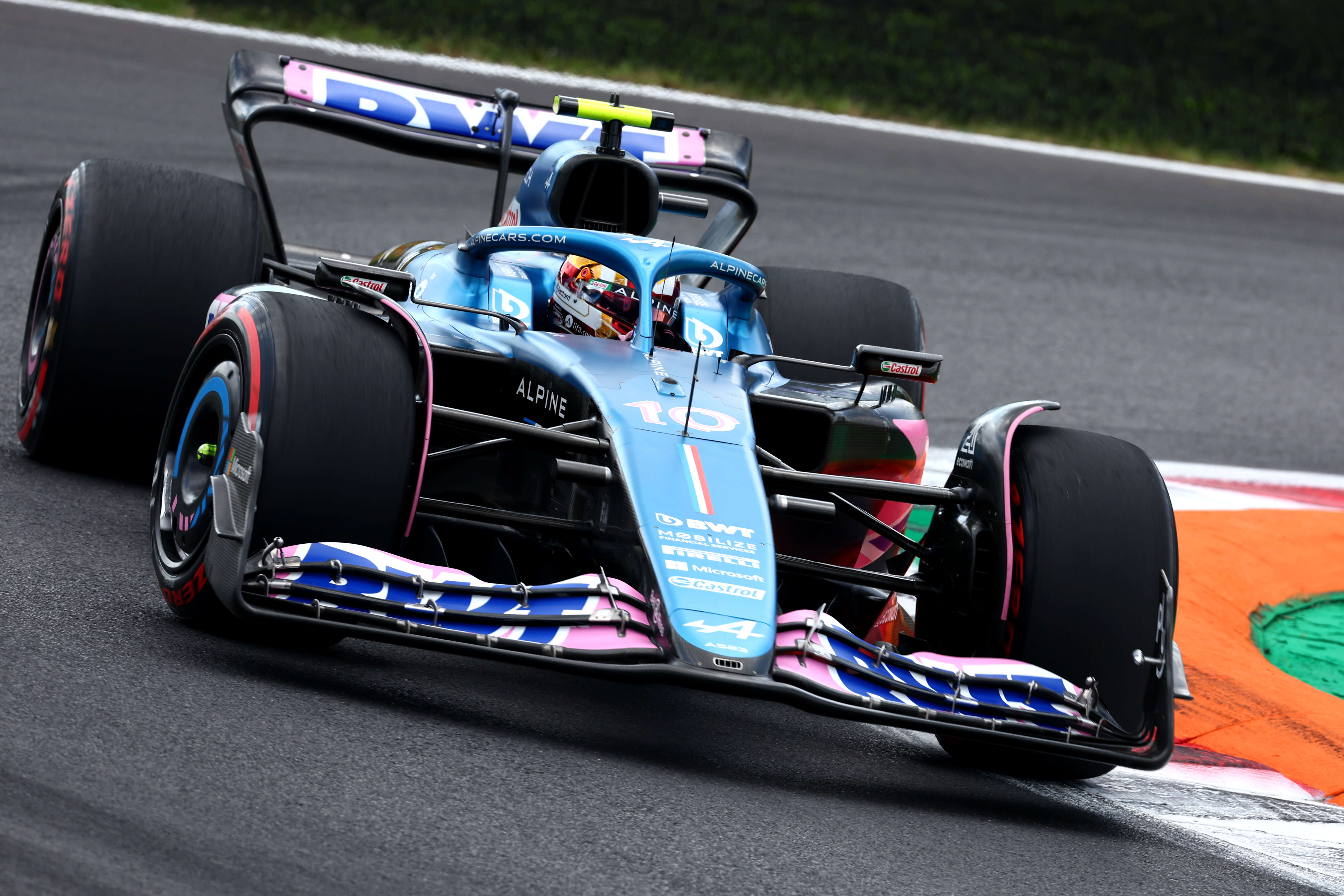 Motor Racing Formula One World Championship Italian Grand Prix Practice Day Monza, Italy