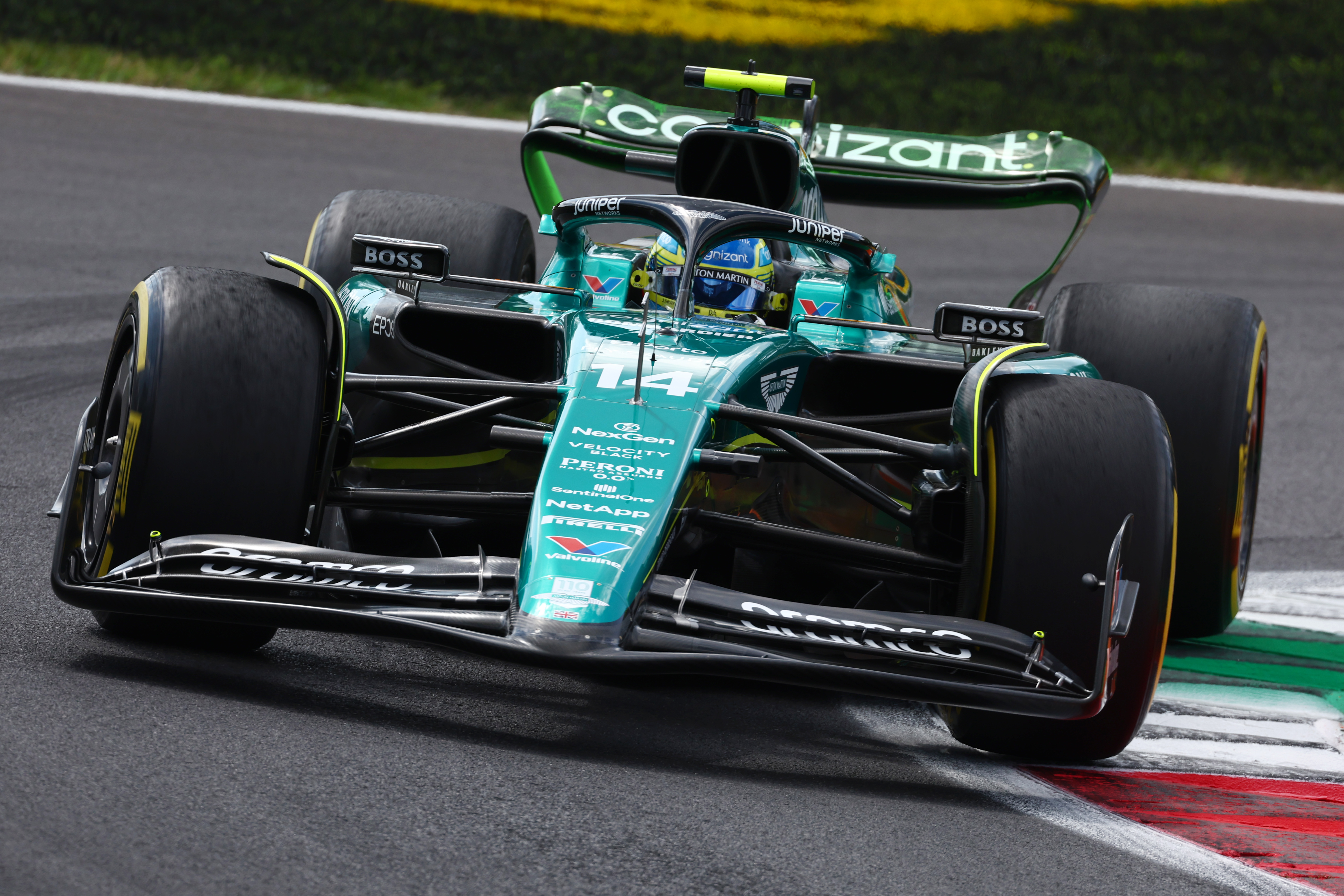 Motor Racing Formula One World Championship Italian Grand Prix Practice Day Monza, Italy