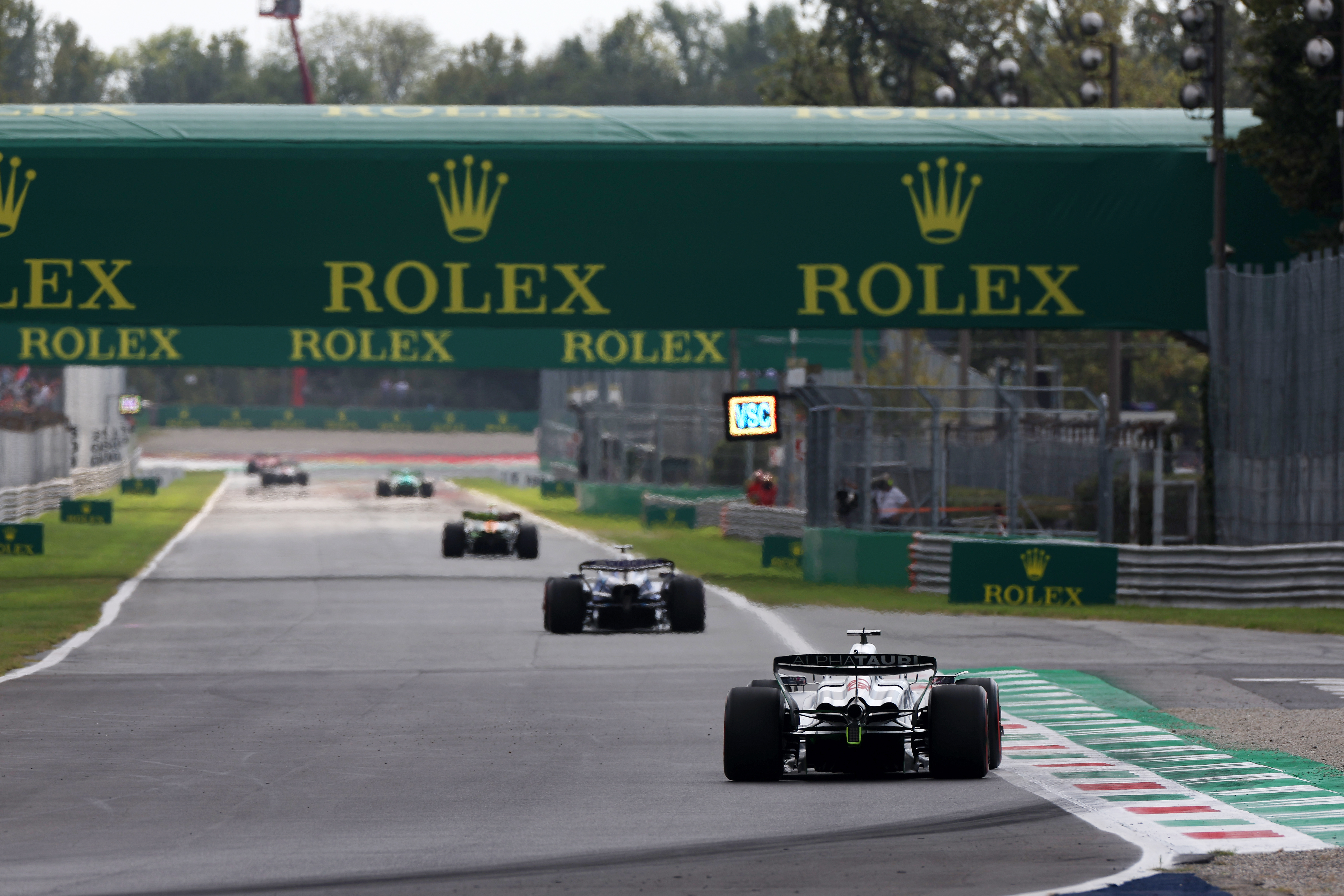 Motor Racing Formula One World Championship Italian Grand Prix Practice Day Monza, Italy