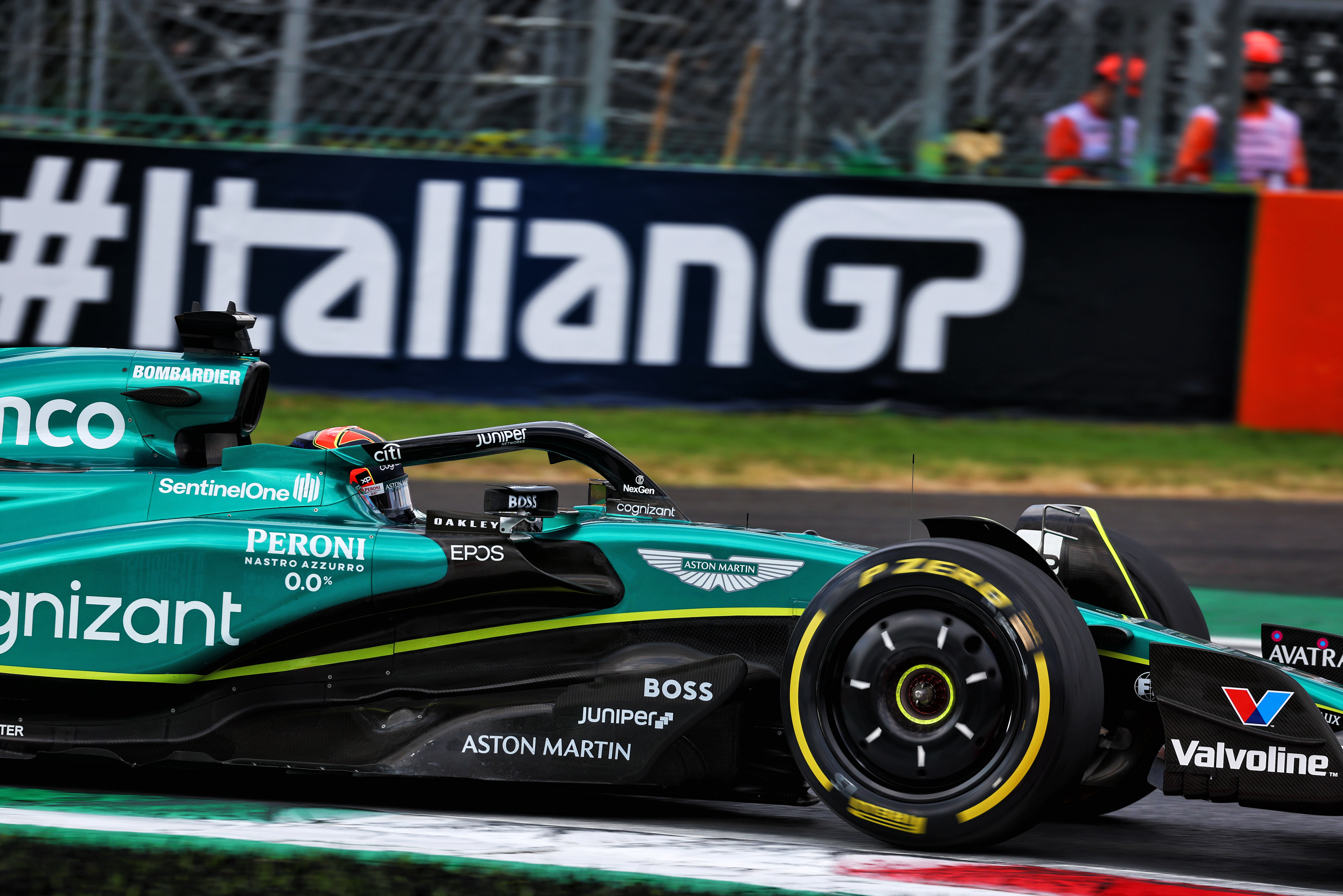 Motor Racing Formula One World Championship Italian Grand Prix Practice Day Monza, Italy