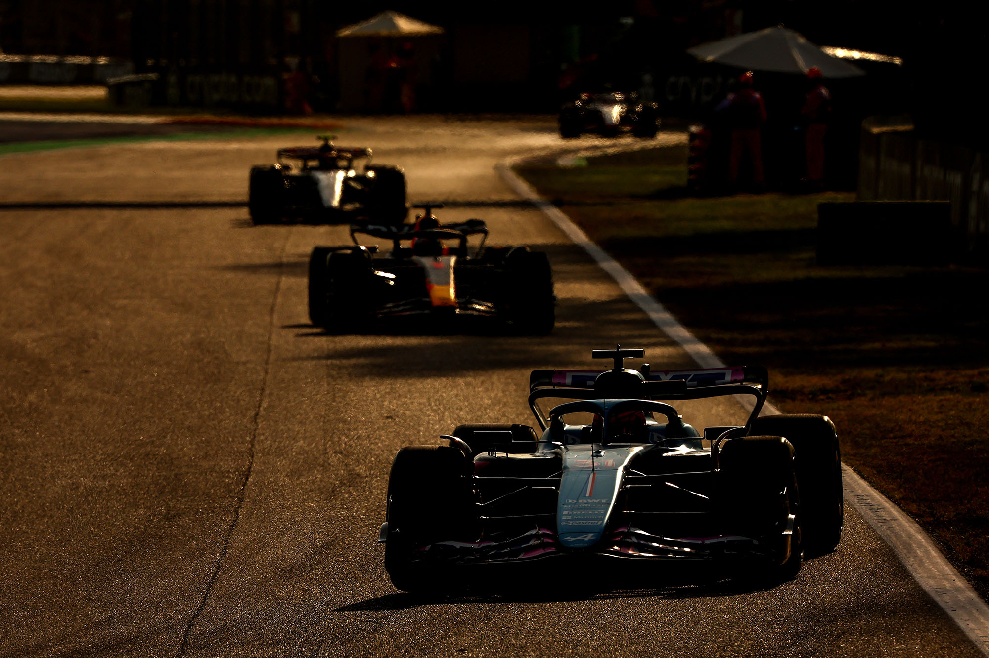 Motor Racing Formula One World Championship Italian Grand Prix Practice Day Monza, Italy