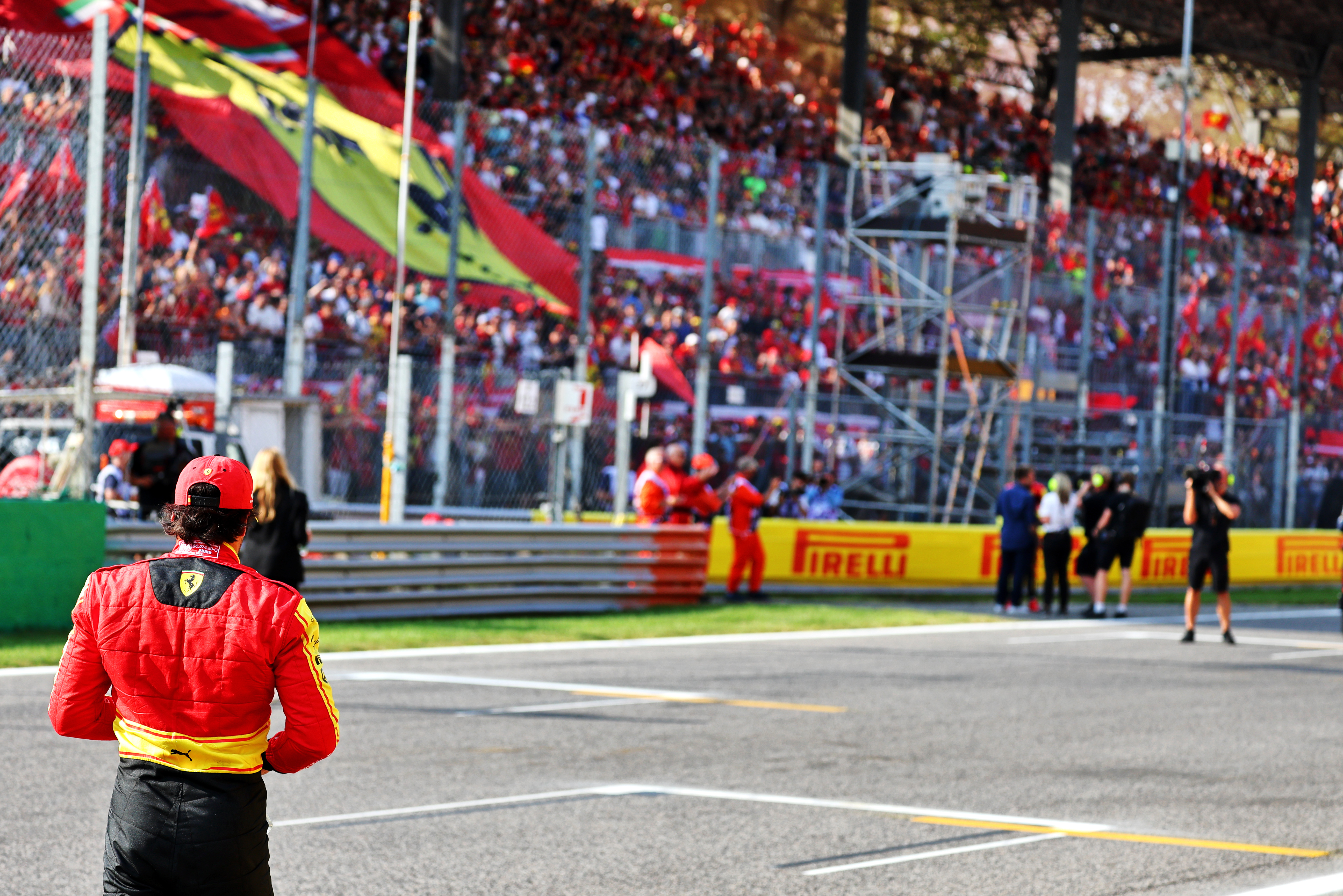 Motor Racing Formula One World Championship Italian Grand Prix Qualifying Day Monza, Italy