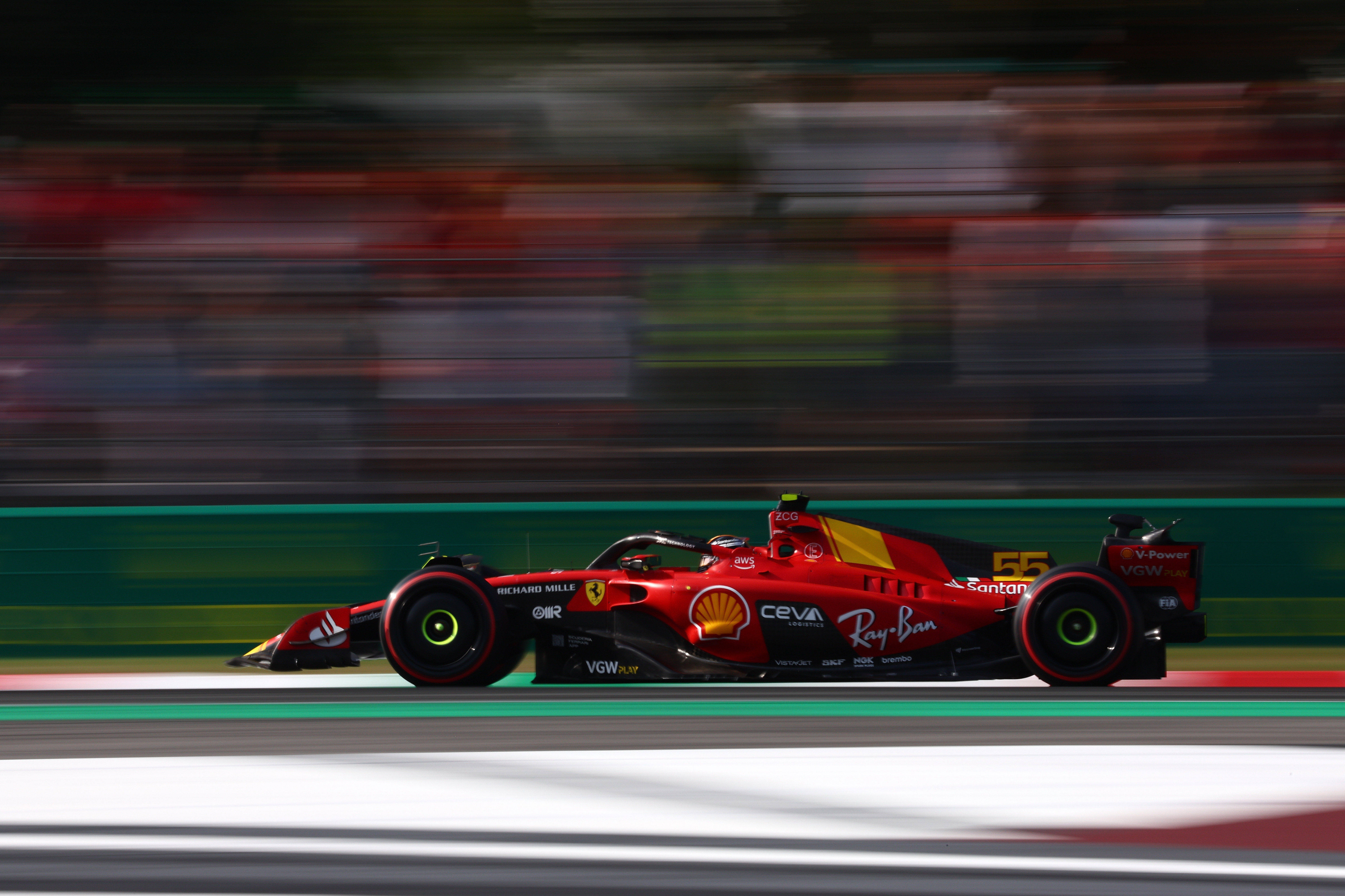 Motor Racing Formula One World Championship Italian Grand Prix Qualifying Day Monza, Italy