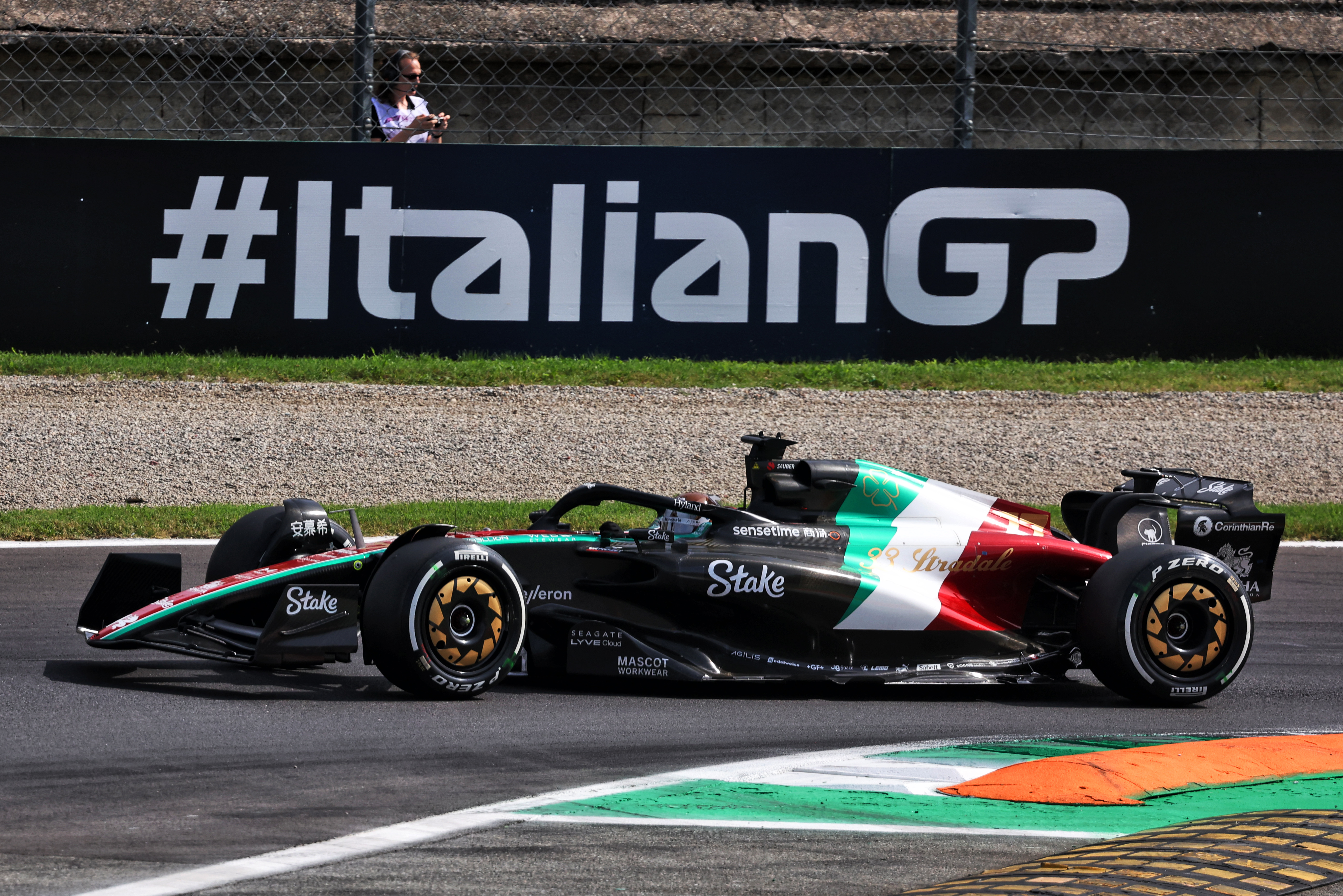 Motor Racing Formula One World Championship Italian Grand Prix Race Day Monza, Italy