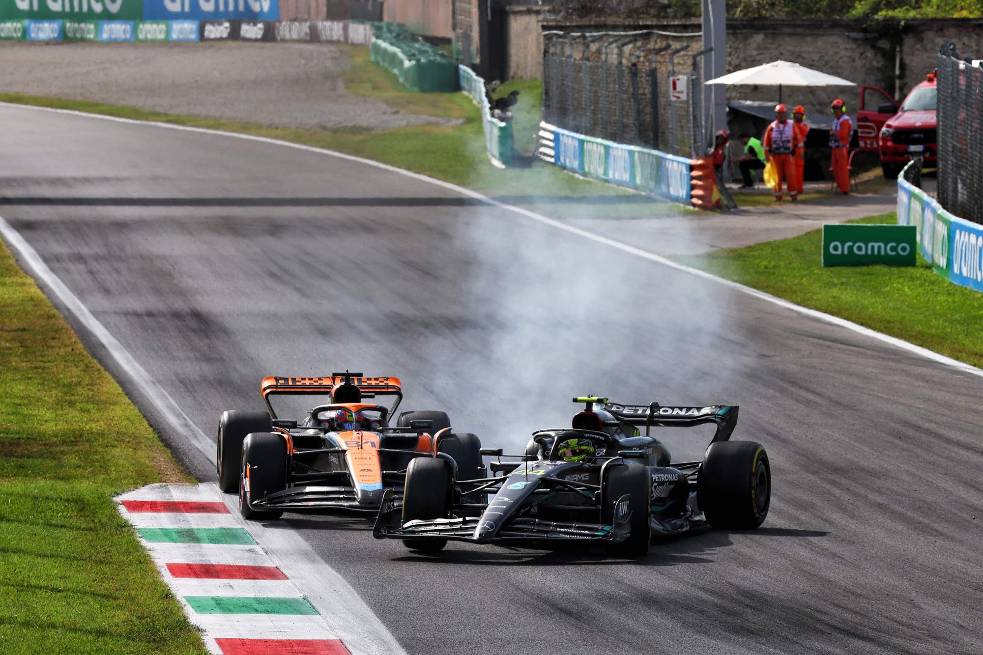 Motor Racing Formula One World Championship Italian Grand Prix Race Day Monza, Italy