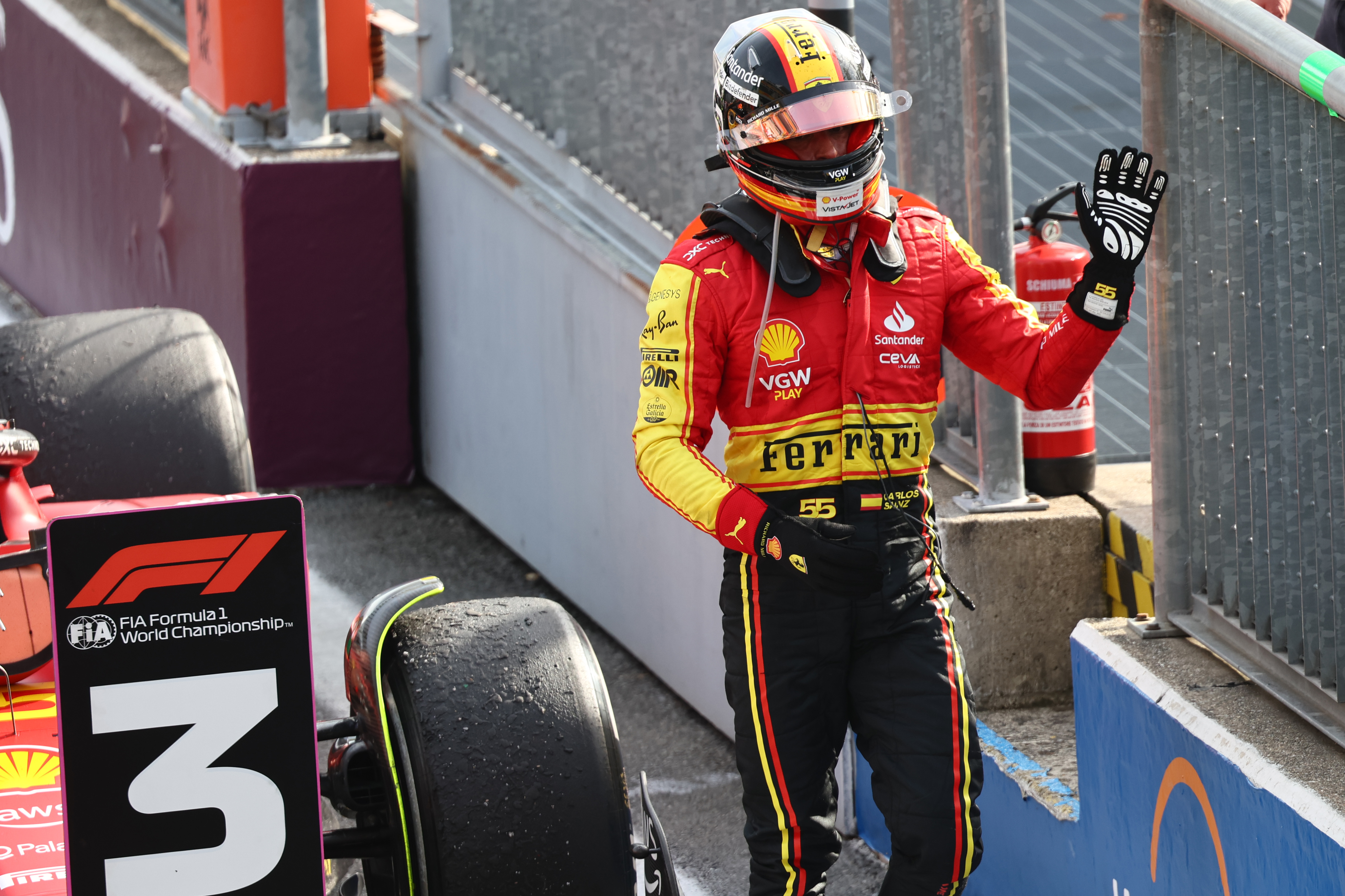 Motor Racing Formula One World Championship Italian Grand Prix Race Day Monza, Italy