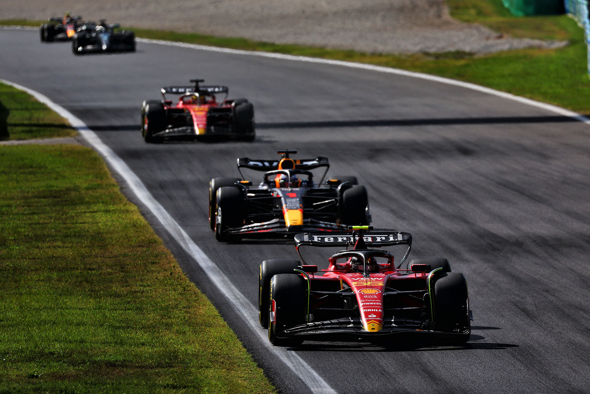 Motor Racing Formula One World Championship Italian Grand Prix Race Day Monza, Italy