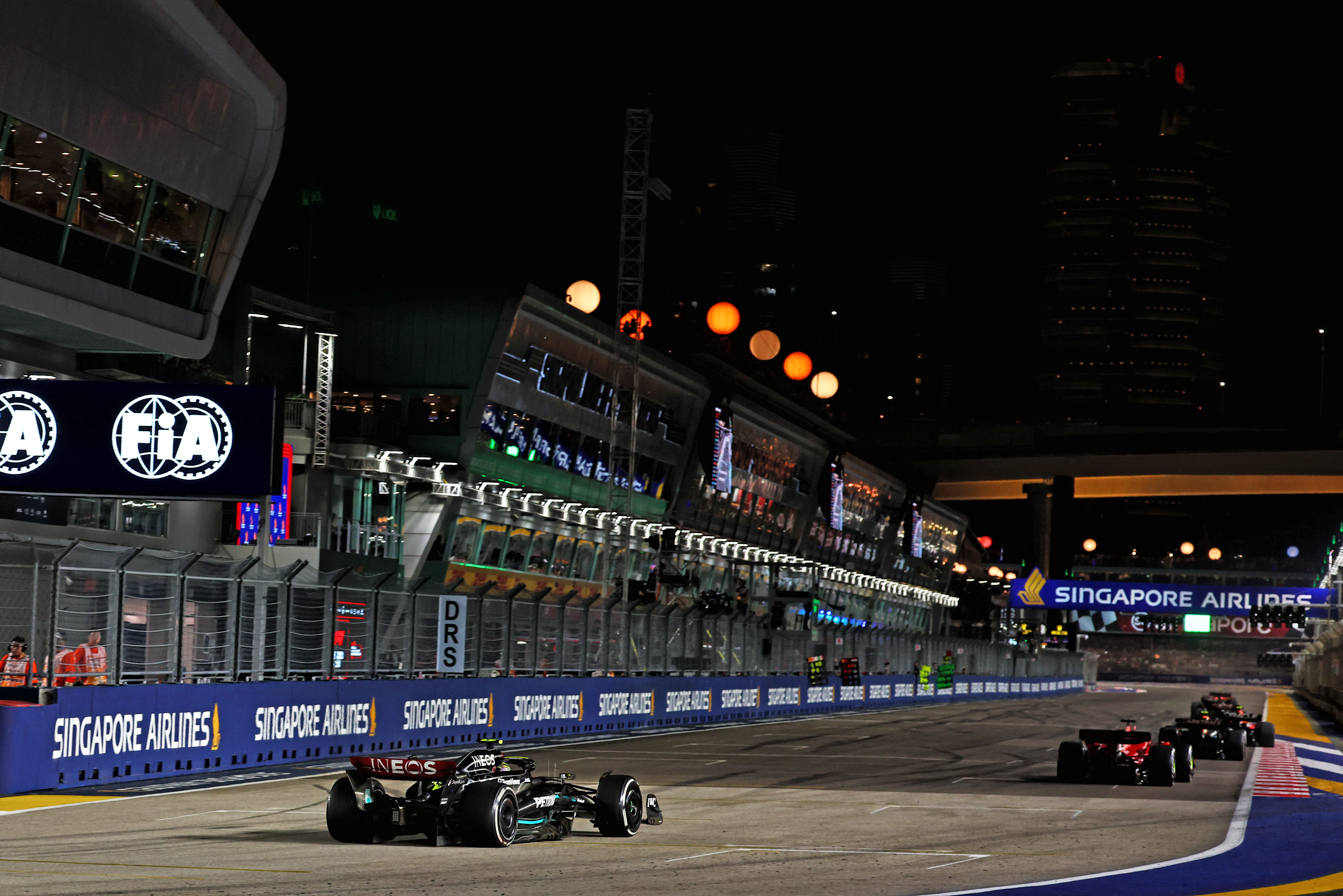 Motor Racing Formula One World Championship Singapore Grand Prix Race Day Singapore, Singapore