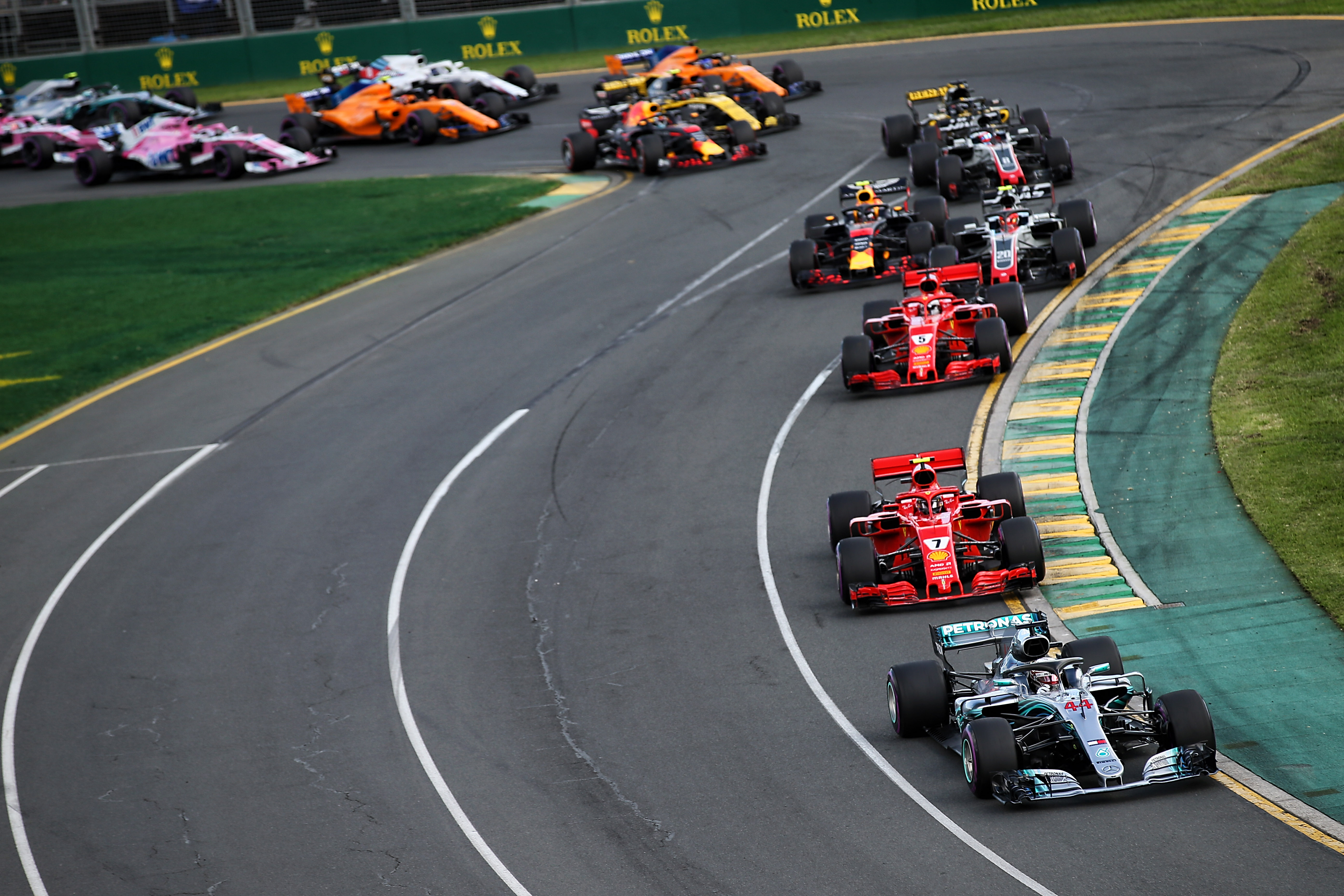 Motor Racing Formula One World Championship Australian Grand Prix Race Day Melbourne, Australia