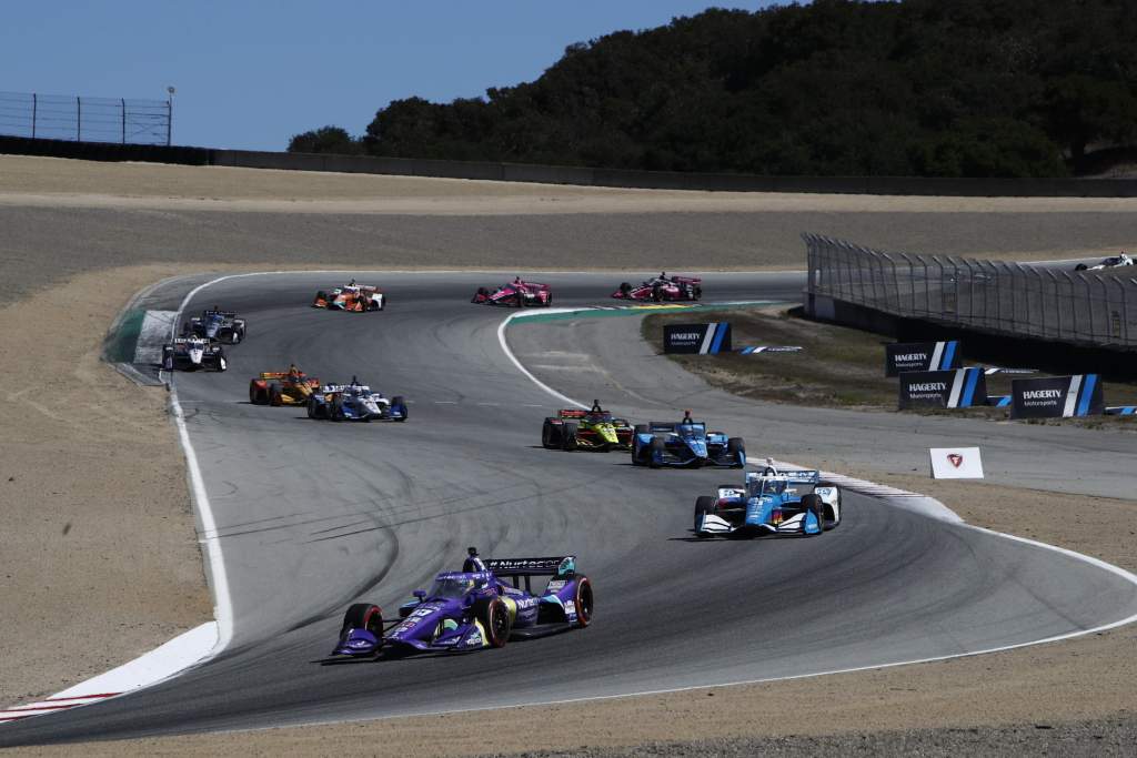 Romain Grosjean Dale Coyne Racing Laguna Seca IndyCar