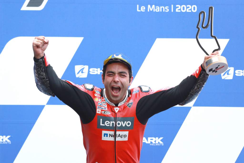 Danilo Petrucci wins Le Mans MotoGP 2020