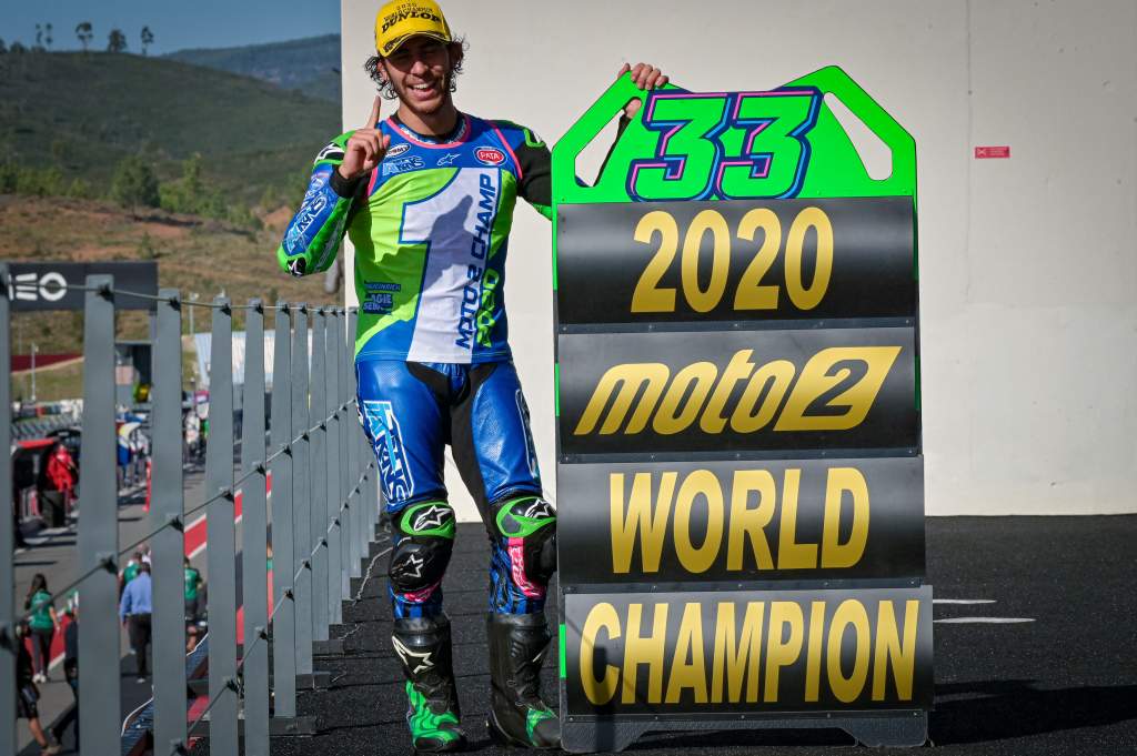 Enea Bastianini Moto2 champion