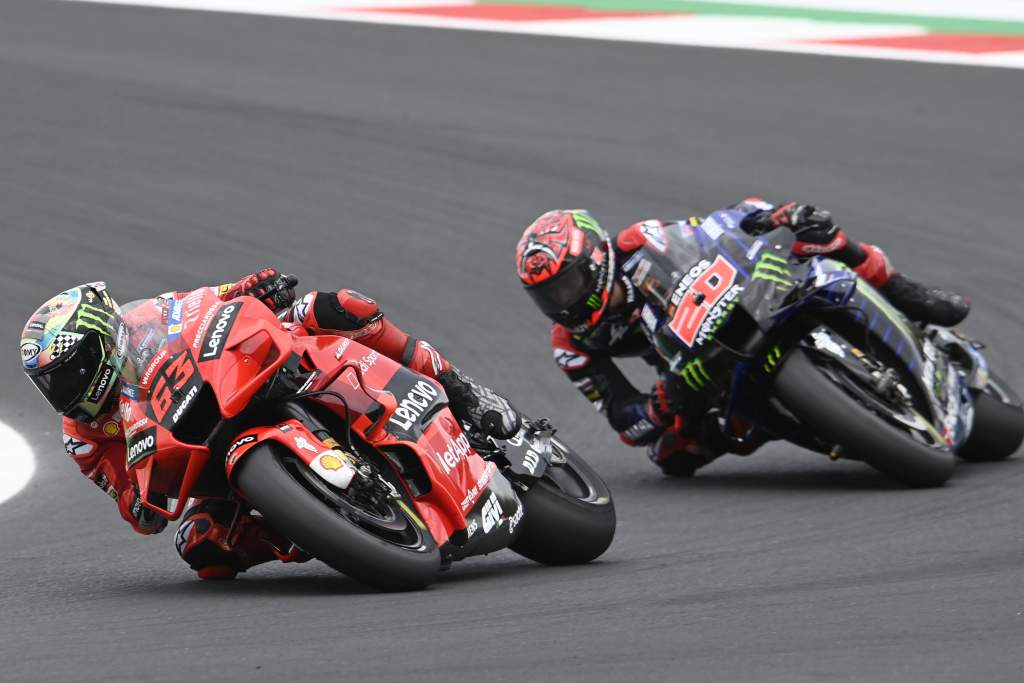 Francesco Bagnaia dan Fabio Quartararo