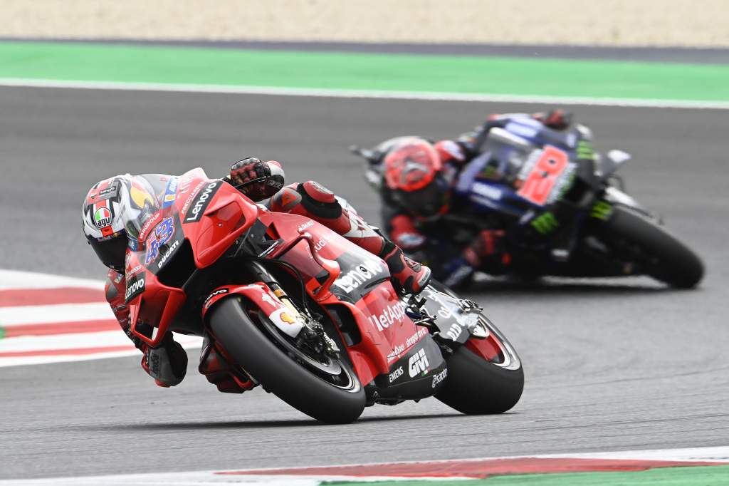 Jack Miller Ducati Fabio Quartararo Yamaha Misano MotoGP 2021