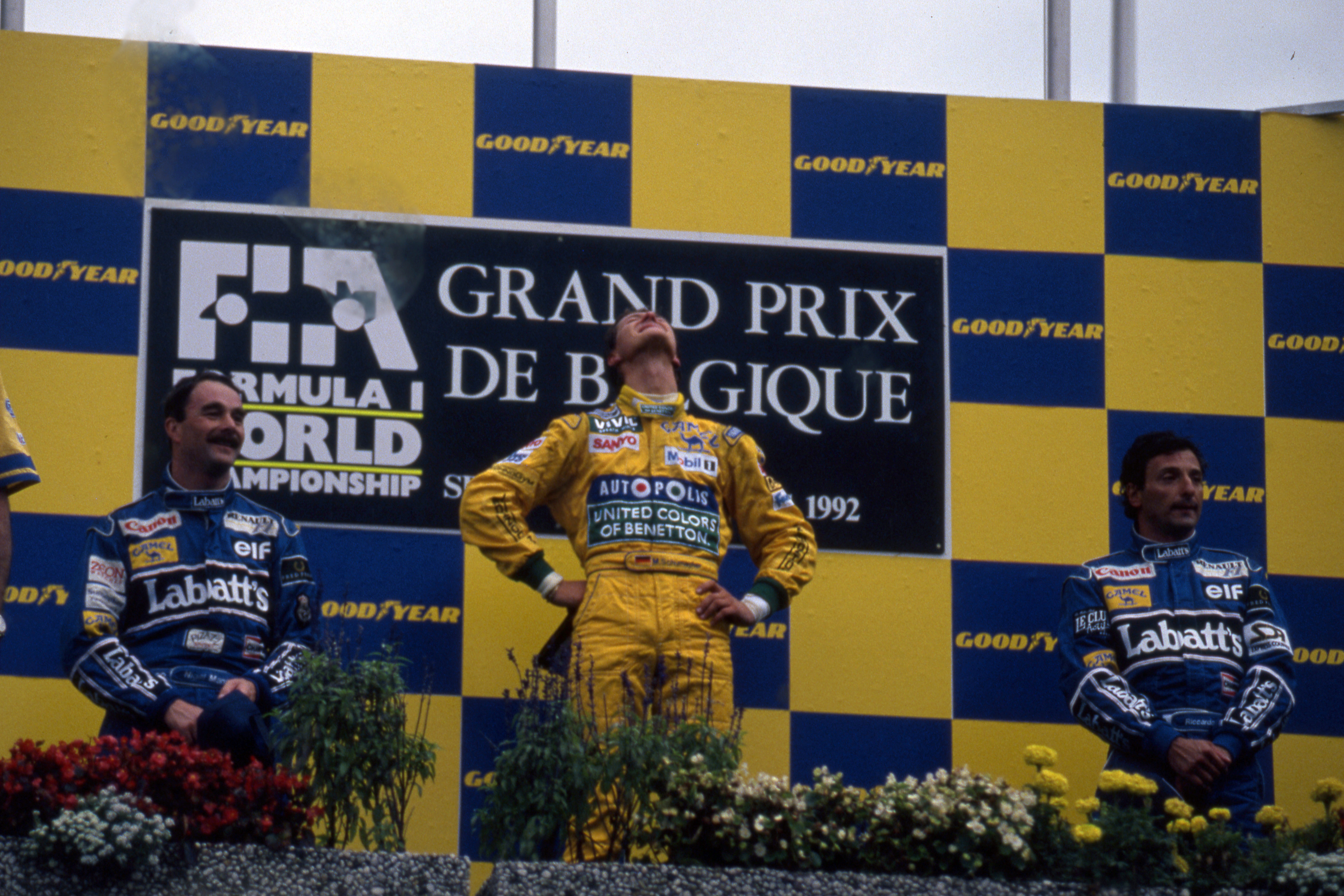 Belgian Grand Prix Spa Francorchamps (bel) 28 30 08 1992