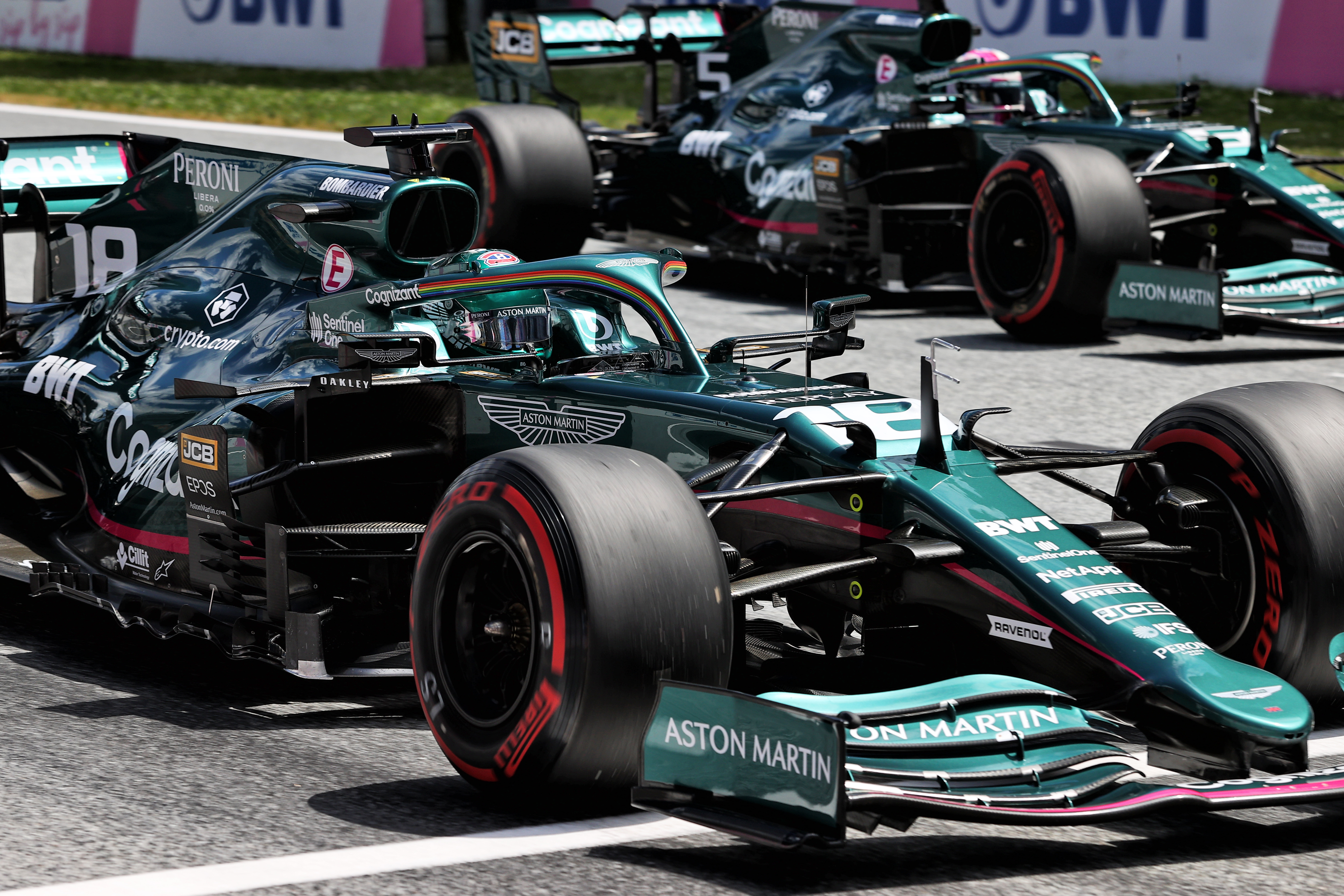 Motor Racing Formula One World Championship Steiermark Grand Prix Qualifying Day Spielberg, Austria