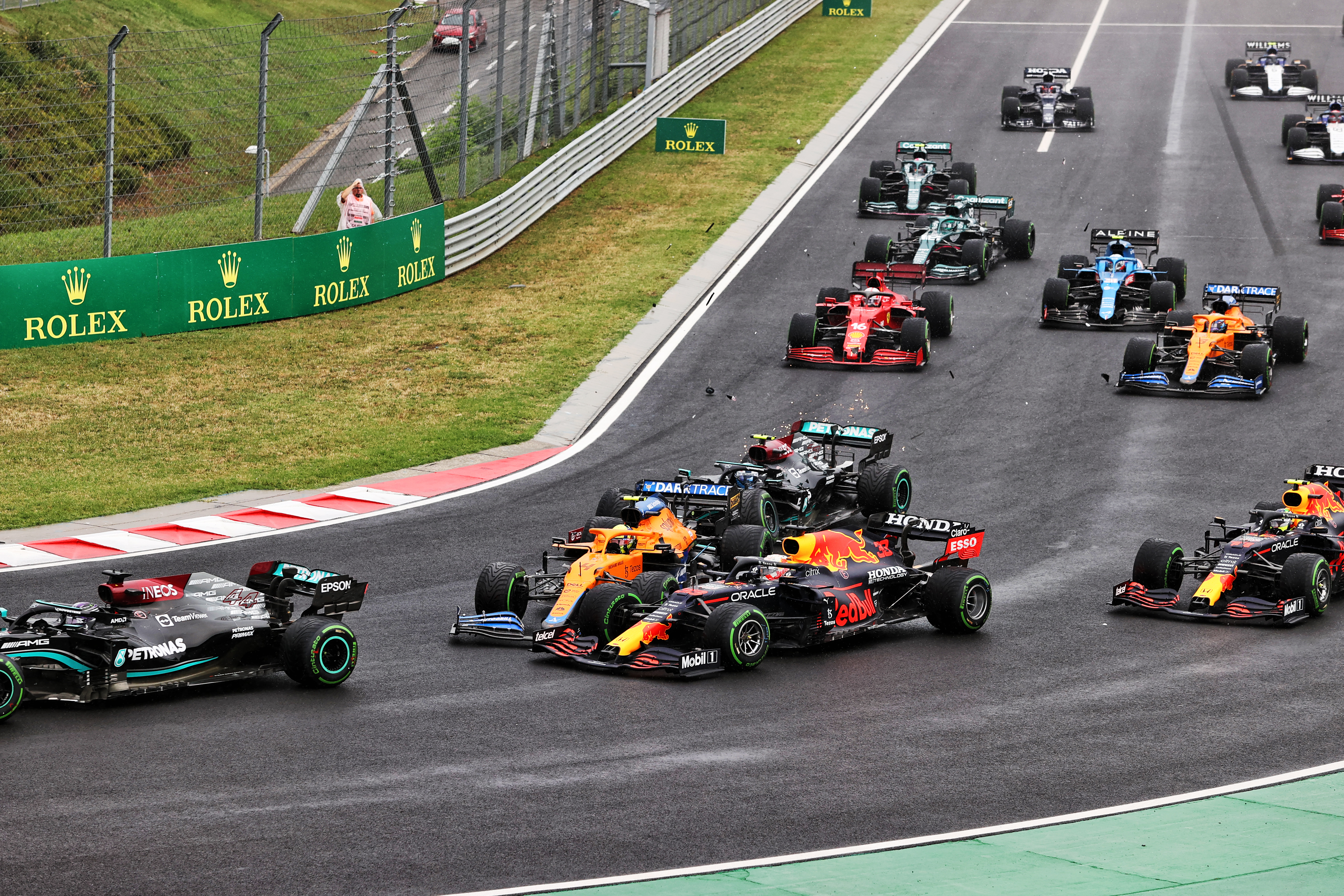 Motor Racing Formula One World Championship Hungarian Grand Prix Race Day Budapest, Hungary