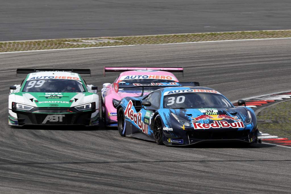 Liam Lawson AF Corse Ferrari Nurburgring DTM 2021