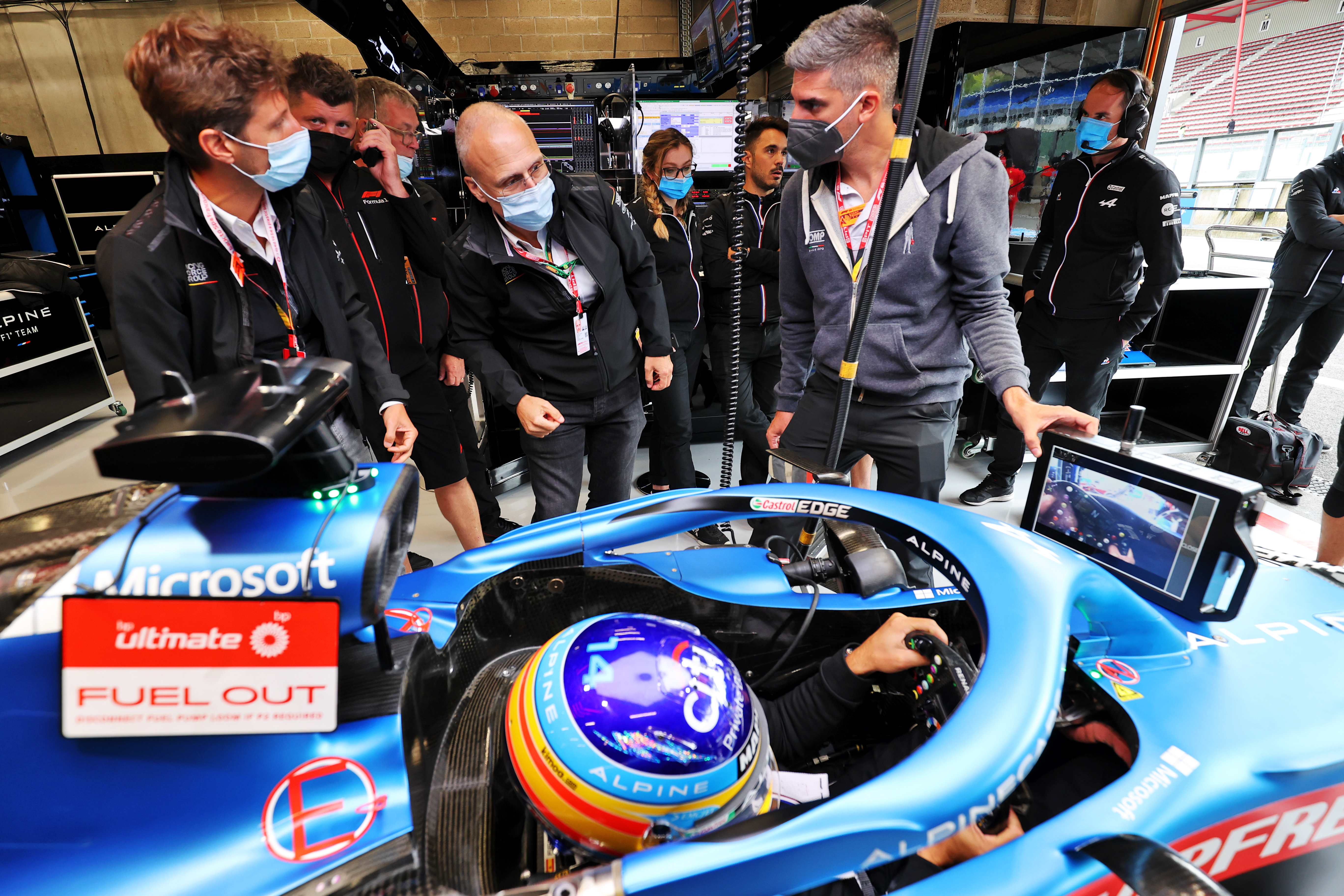 Motor Racing Formula One World Championship Belgian Grand Prix Preparation Day Spa Francorchamps, Belgium