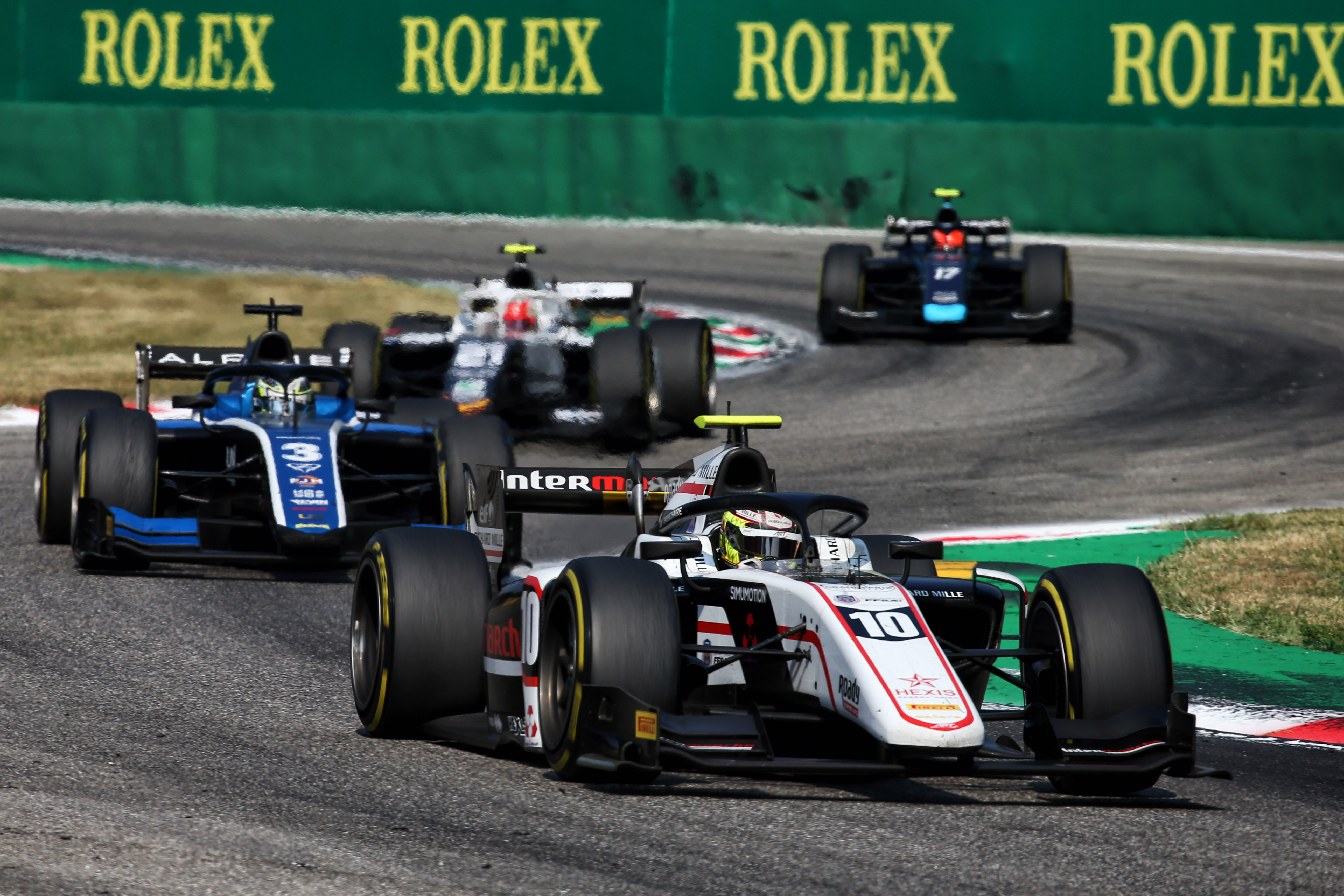 Motor Racing Fia Formula 2 Championship Saturday Monza, Italy