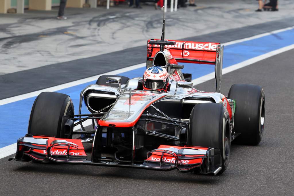 Gary Paffett McLaren F1 young drivers test