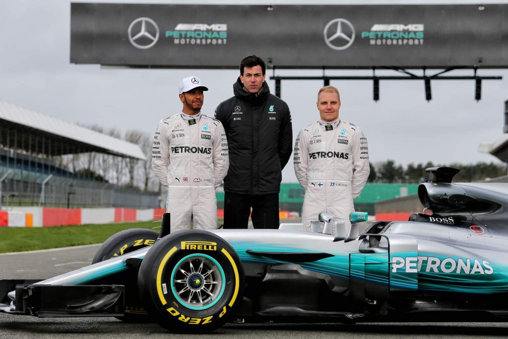 Mercedes F1 launch 2017