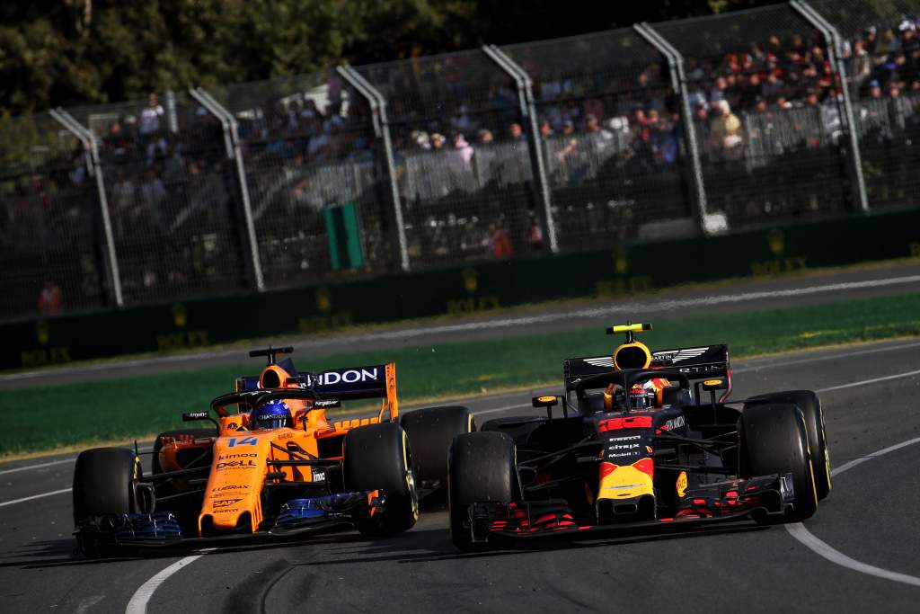 McLaren Red Bull 2018