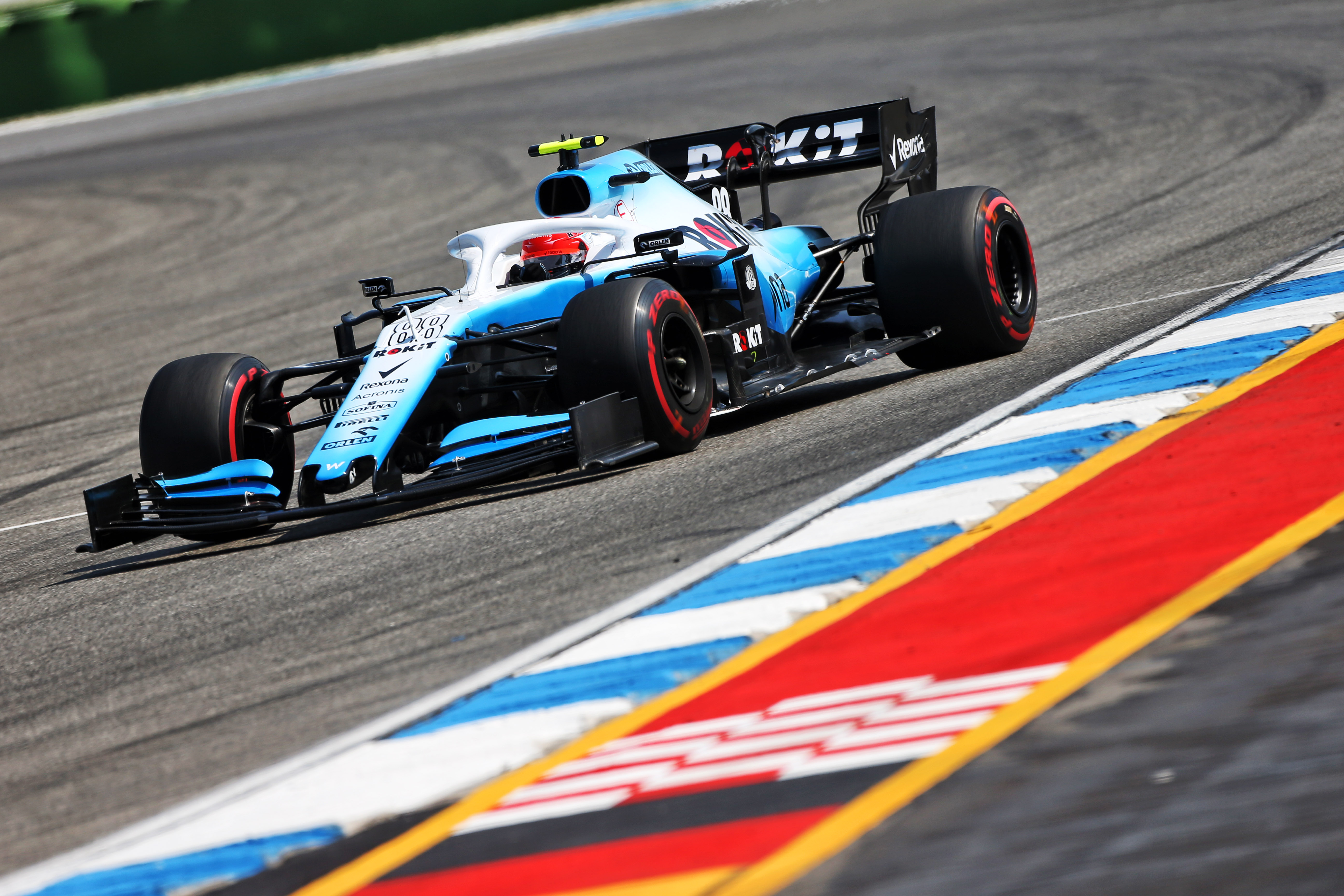 Motor Racing Formula One World Championship German Grand Prix Practice Day Hockenheim, Germany