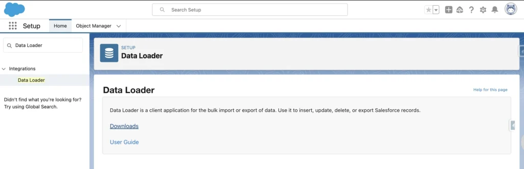 salesforce data loader