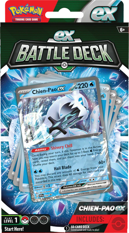 Pokemon Chien-Pao EX Battle Deck