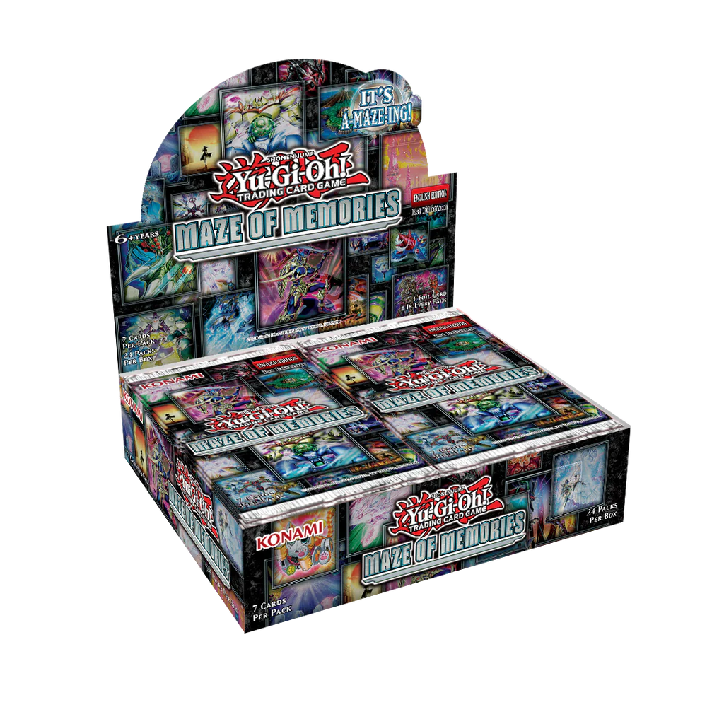 YGO Maze Of Memories 1st Edition Booster Box