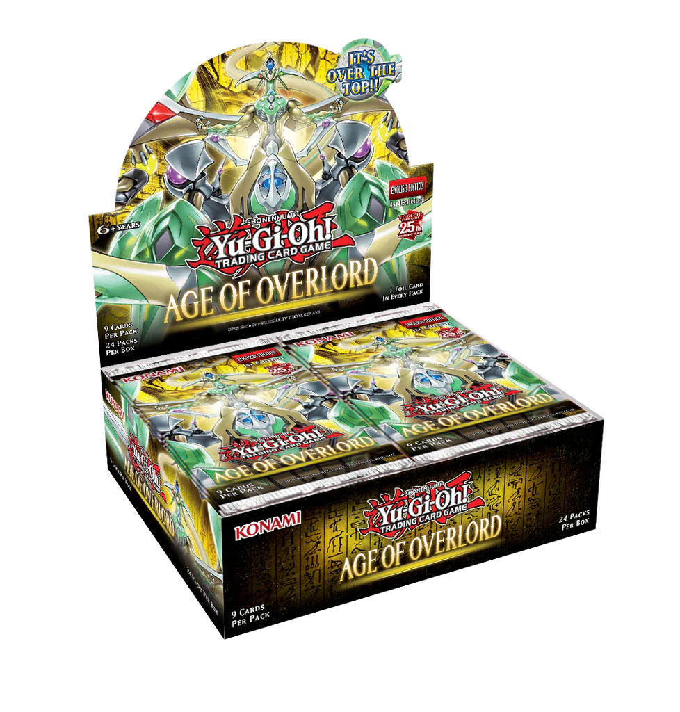 YGO Age of Overlord 1st Edition Booster Box