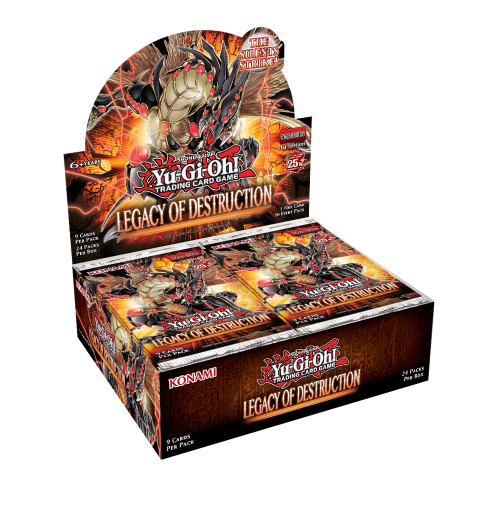 YGO Legacy Of Destruction 1st Edition Booster Box