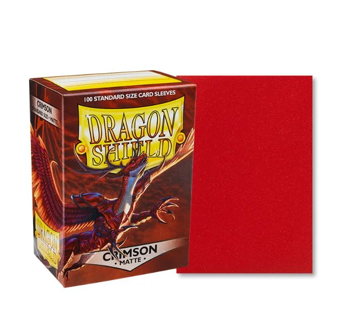 Dragon Shield Standard Size Matte Sleeves (100pcs)