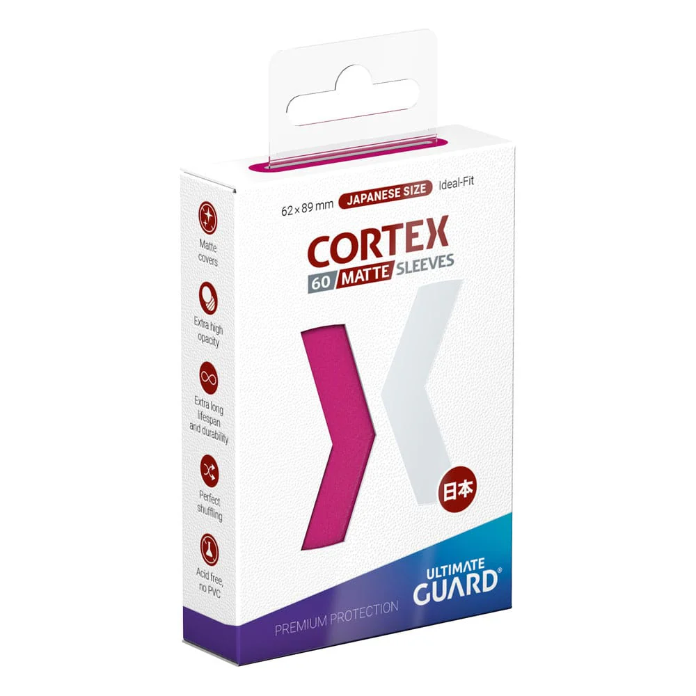 Ultimate Guard Cortex Japanese Size Matte Sleeves 62x89mm (60pcs)