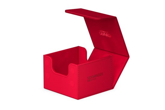 Ultimate Guard Sidewinder 133+ Xenoskin Deck Box Red