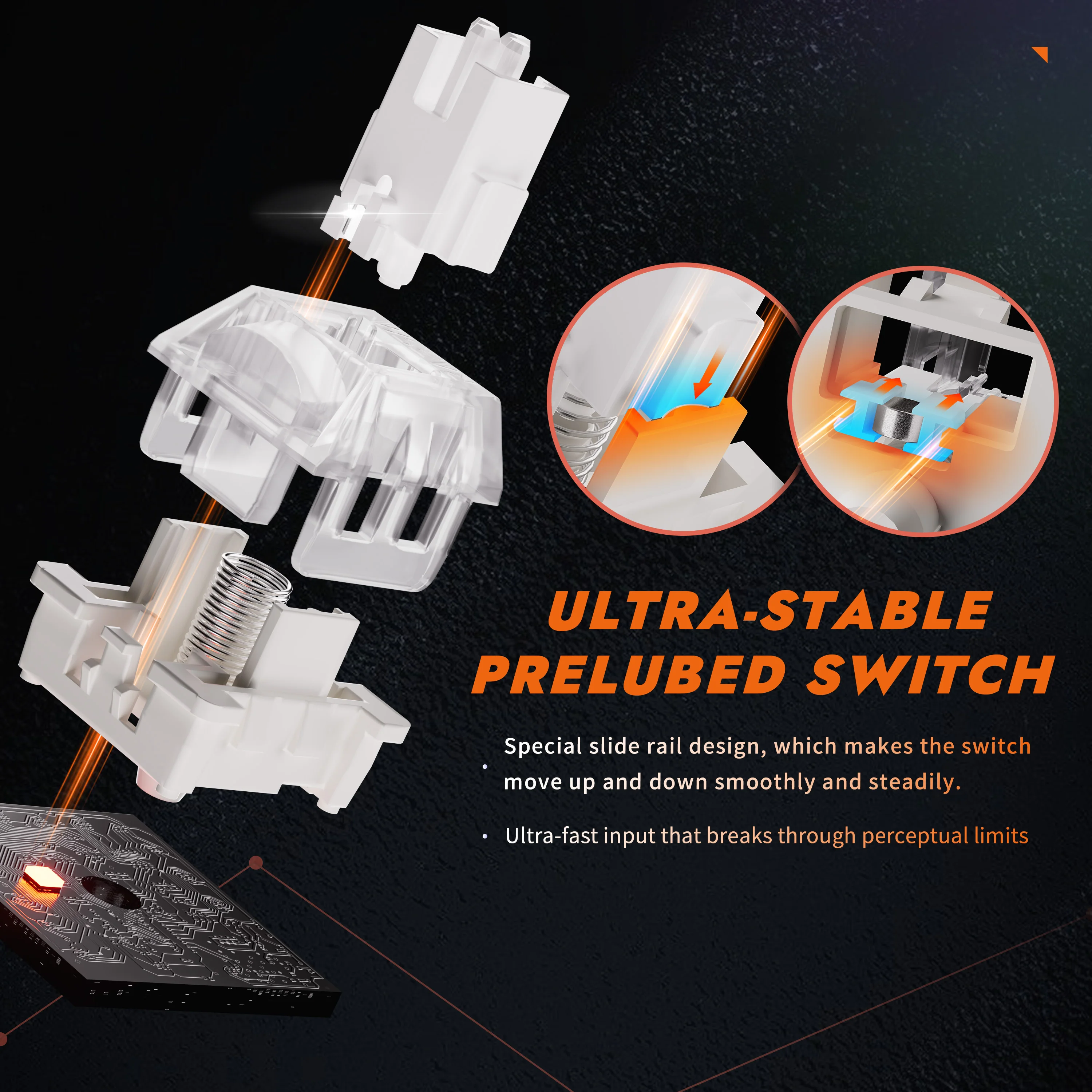 DrunkDeer G75 Wired Actuation Distance Adjustable Magnetic Switch Keyboard