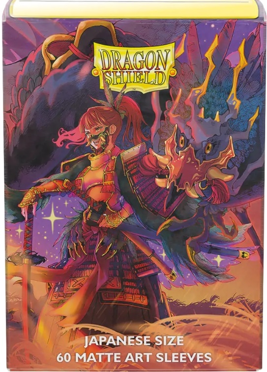 Dragon Shield Japanese Sized Sleeves Art "The Fallen" 60CT